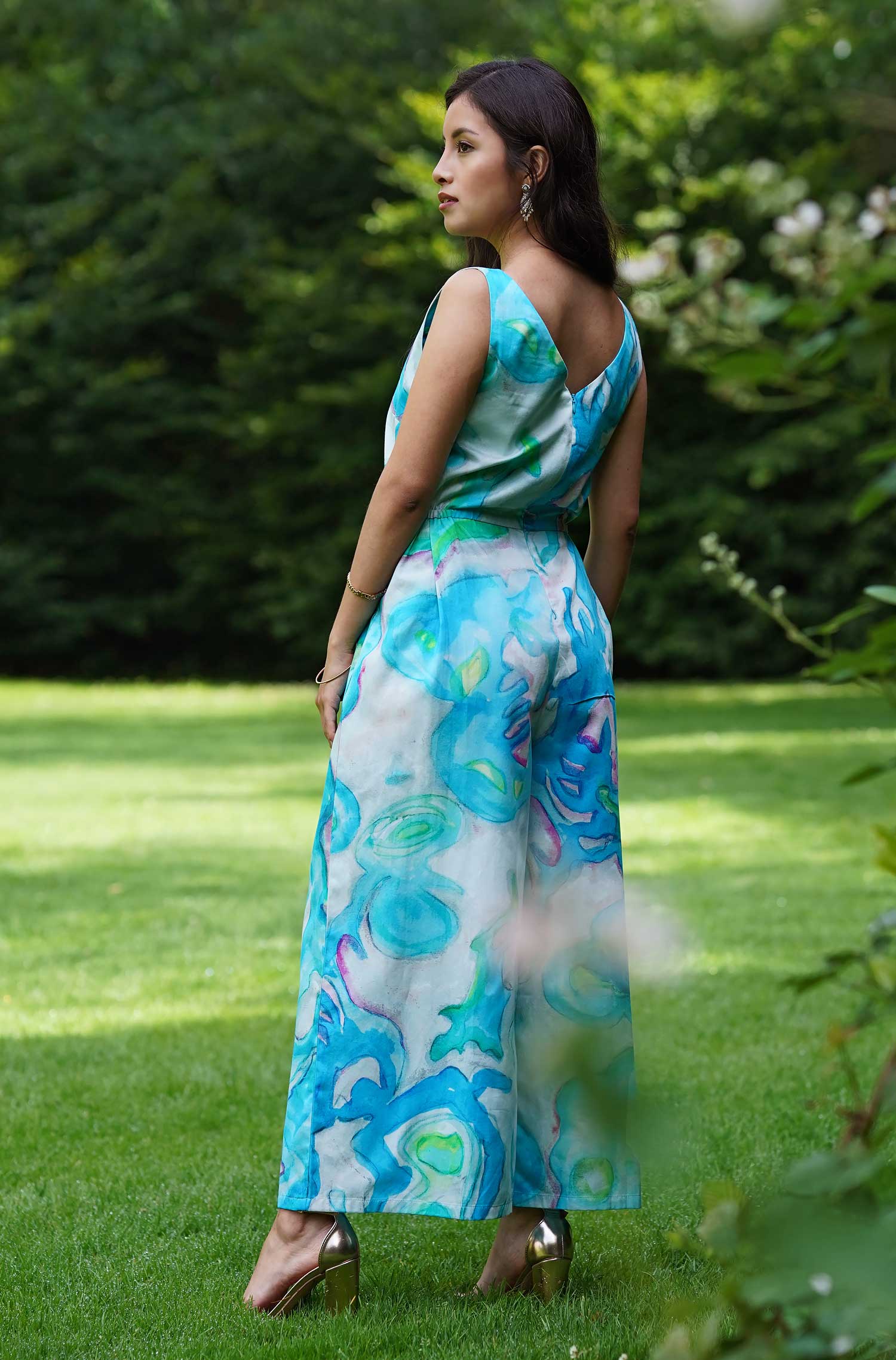 Jumpsuit FALU aus 100% Pima Bio Baumwolle-falu