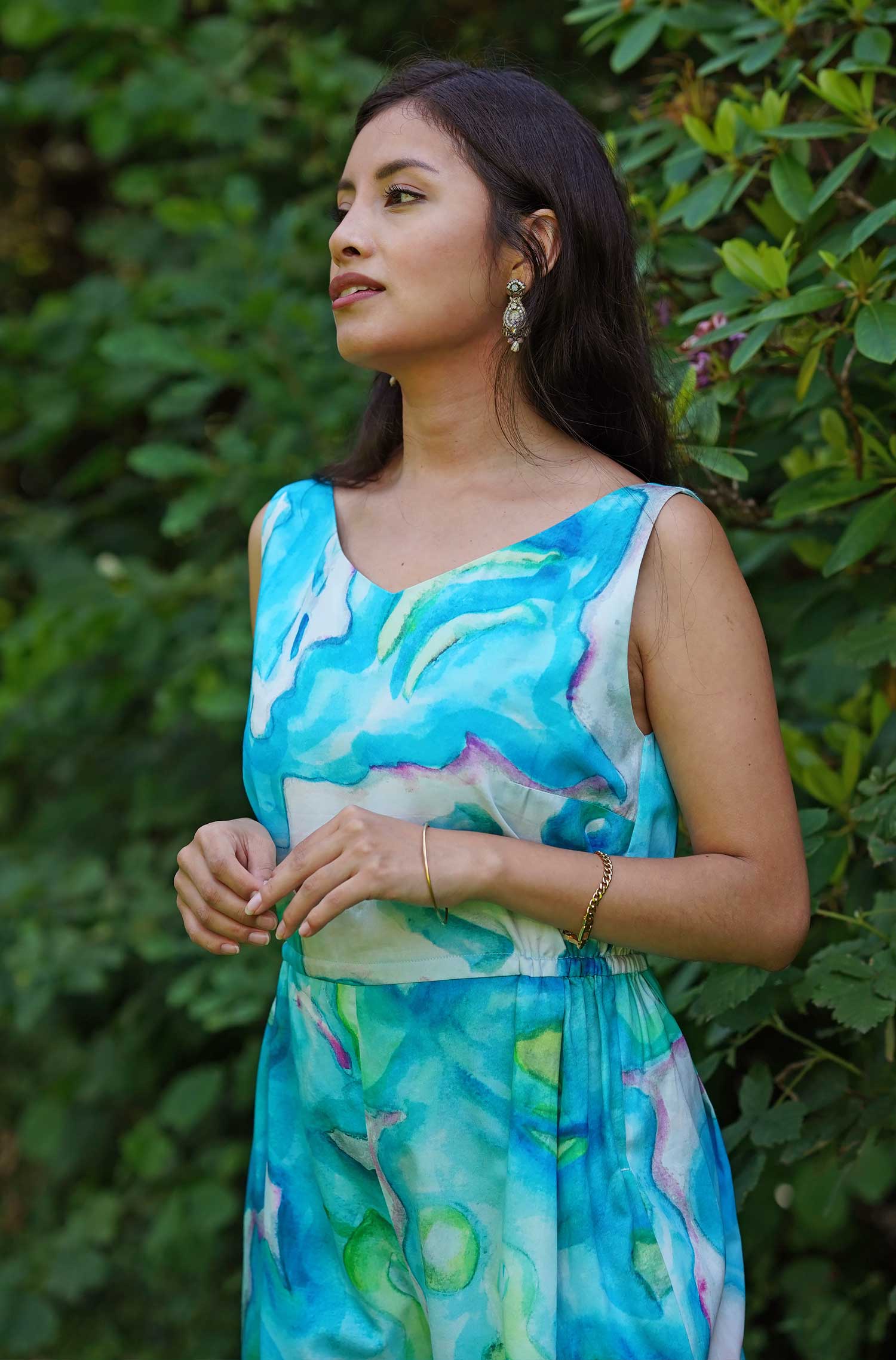 Jumpsuit FALU aus 100% Pima Bio Baumwolle-falu