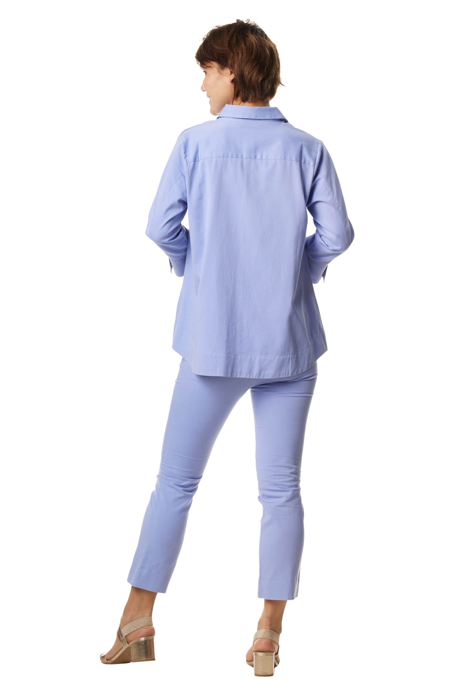 Hose KIRA aus 100% Bio-Pima-Baumwolle für Damen-purple pastel
