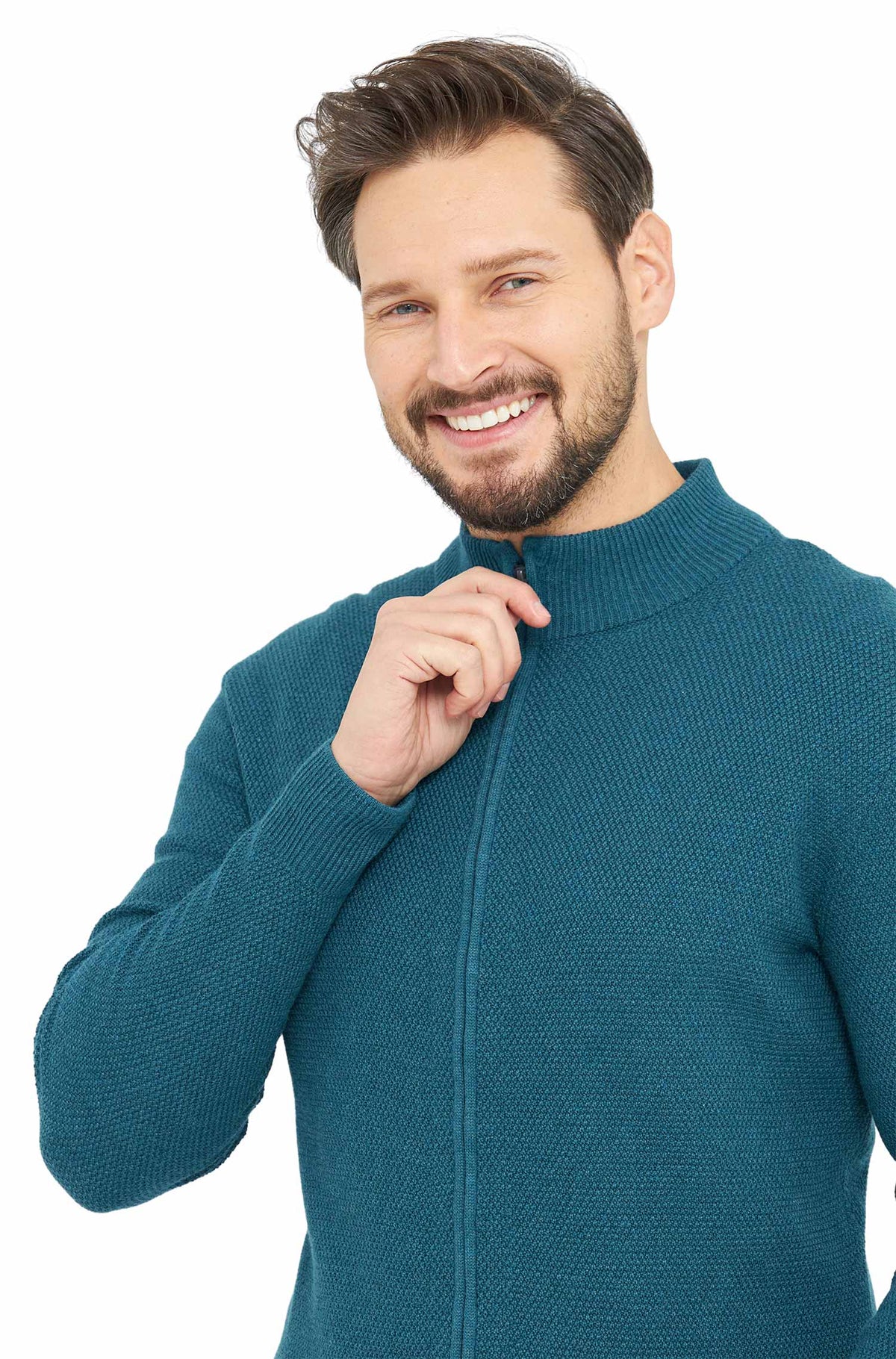 Alpaka Strickjacke ALAYO-laguna