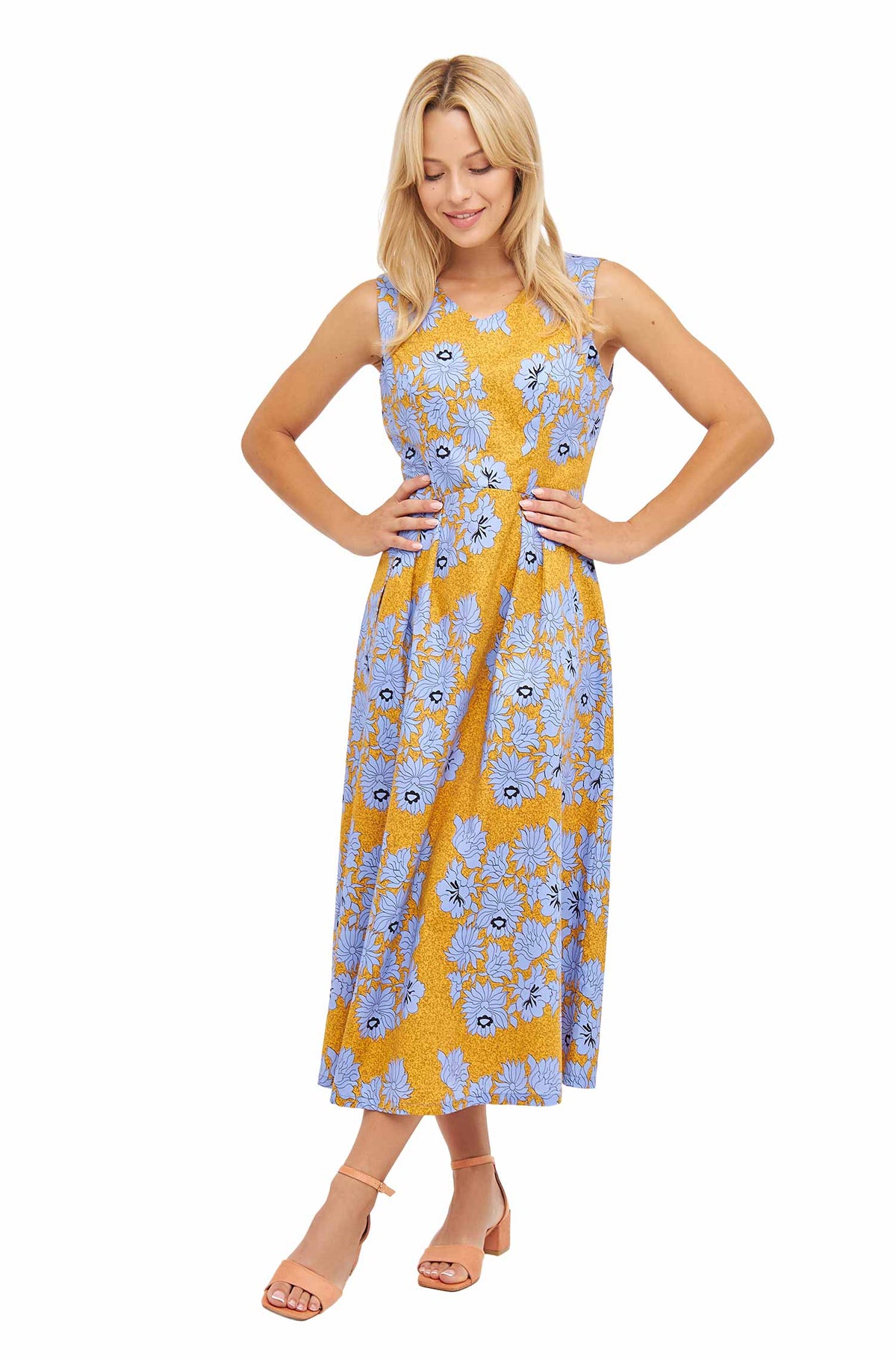 Kleid ARABELLA-ocean flower