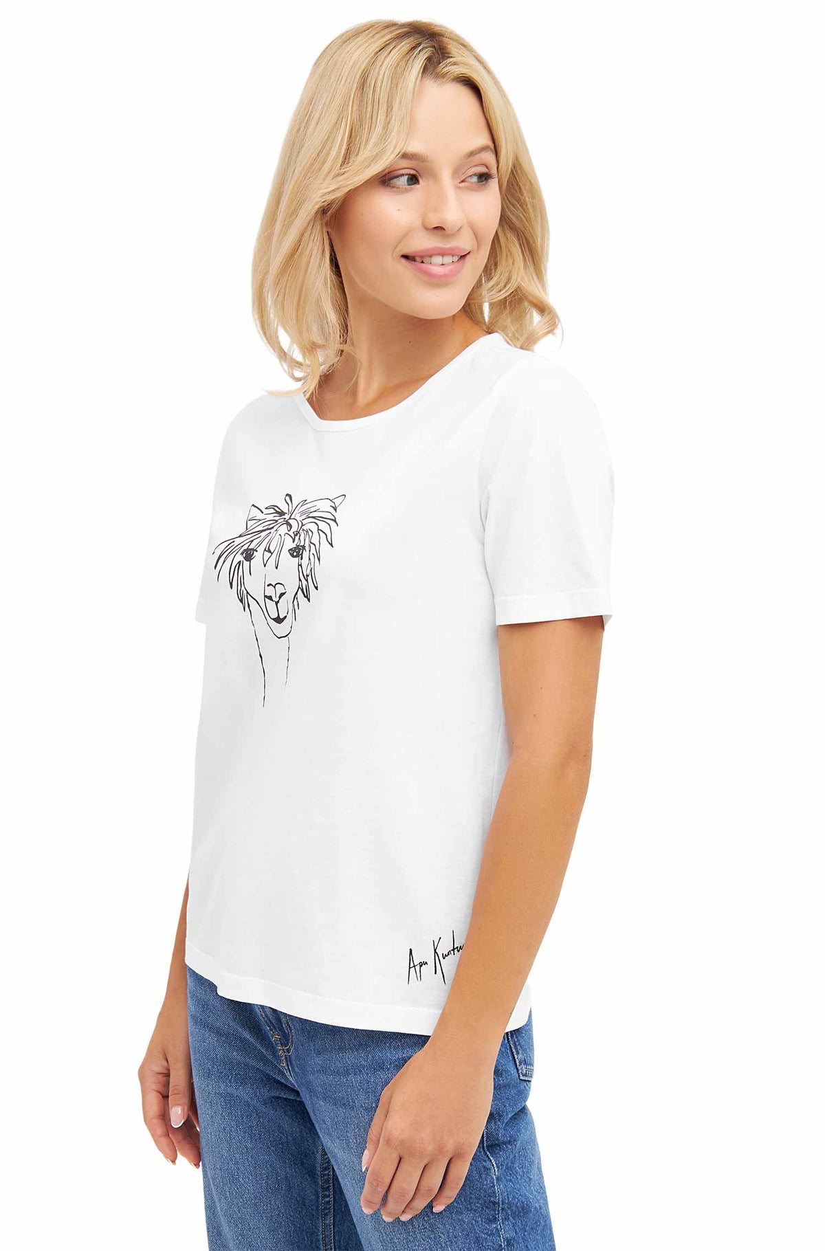 T-Shirt RASSI-weiss