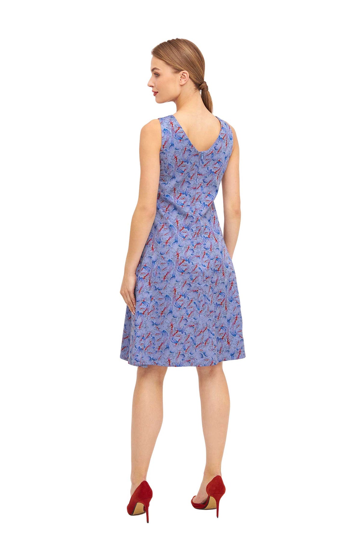 Kleid FLYING BIRD-purple pastel