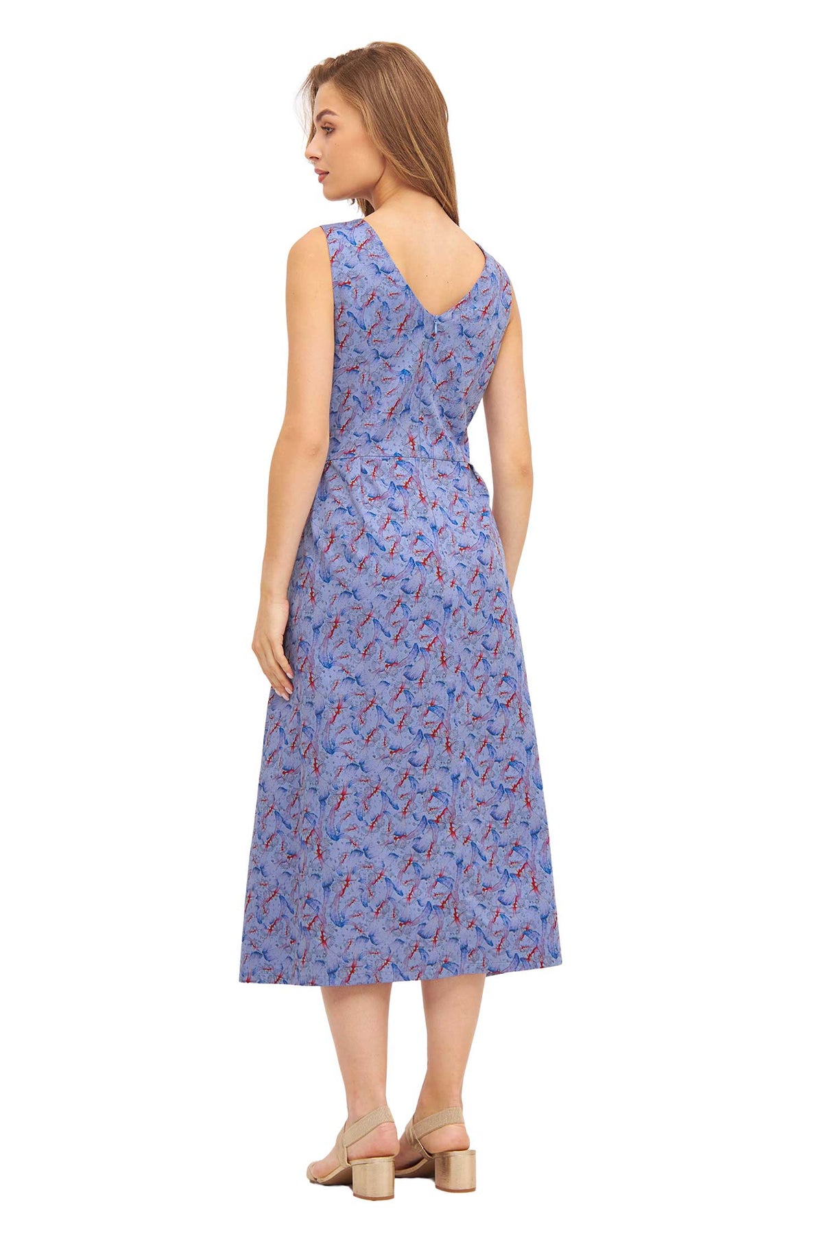 Kleid FLYING BIRD-purple pastel