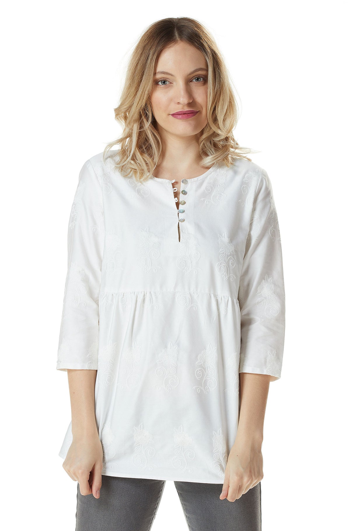 Bluse ALEXANDRA-weiss