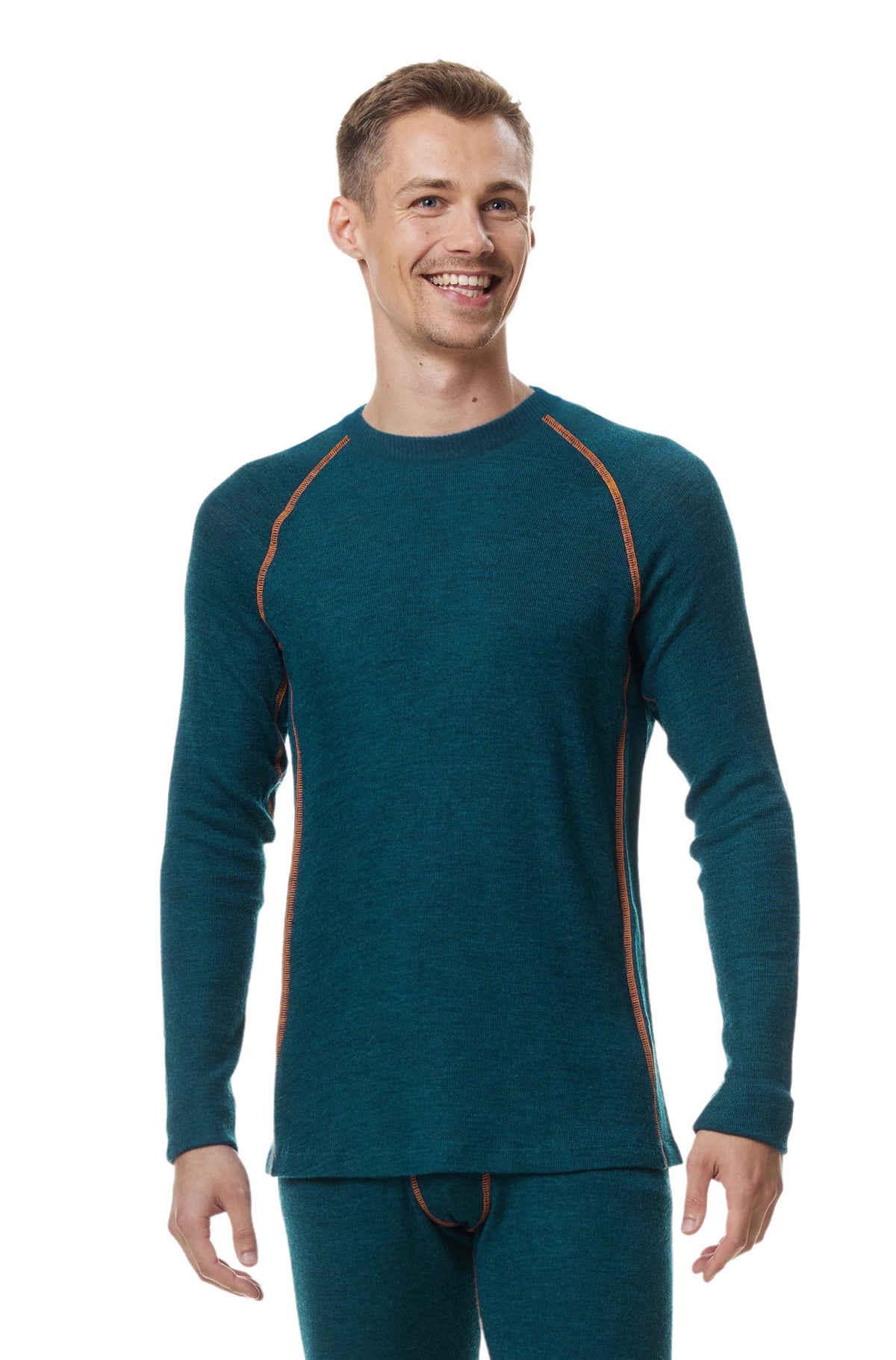 Alpaka Shirt THERMO-petrol