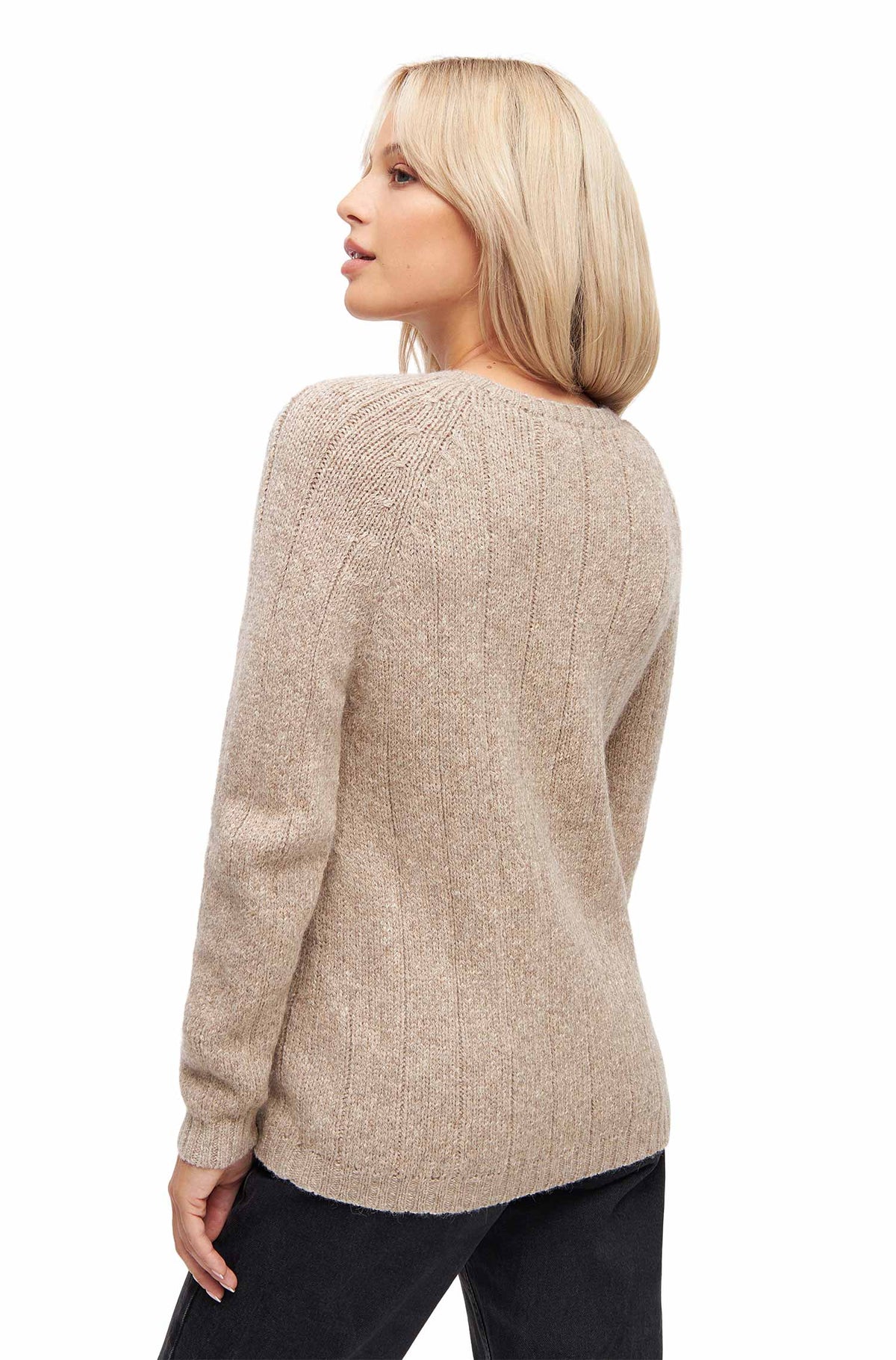Alpaka Pullover MOANA-sand