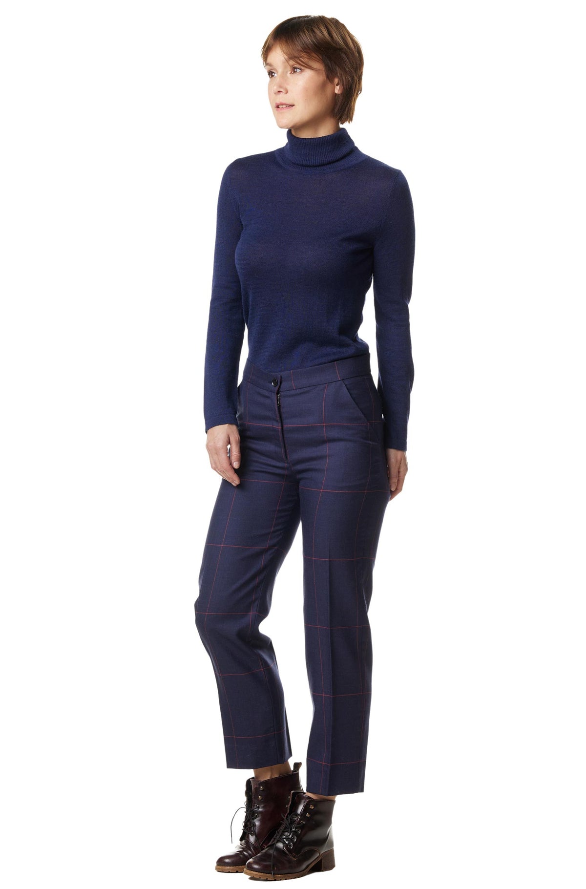 Hose PERDON aus 50% Baby Alpaka-midnight blue