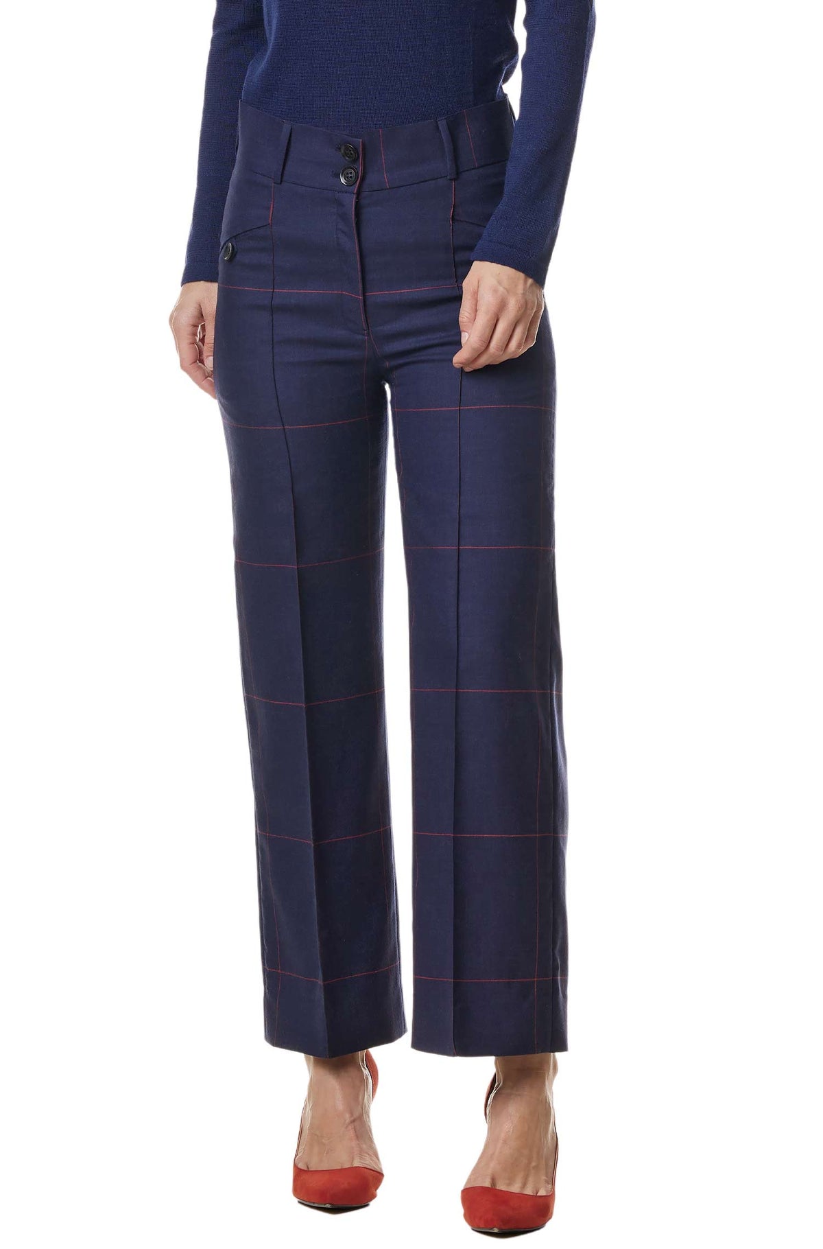 Alpaka Hose SAMSON-midnight blue