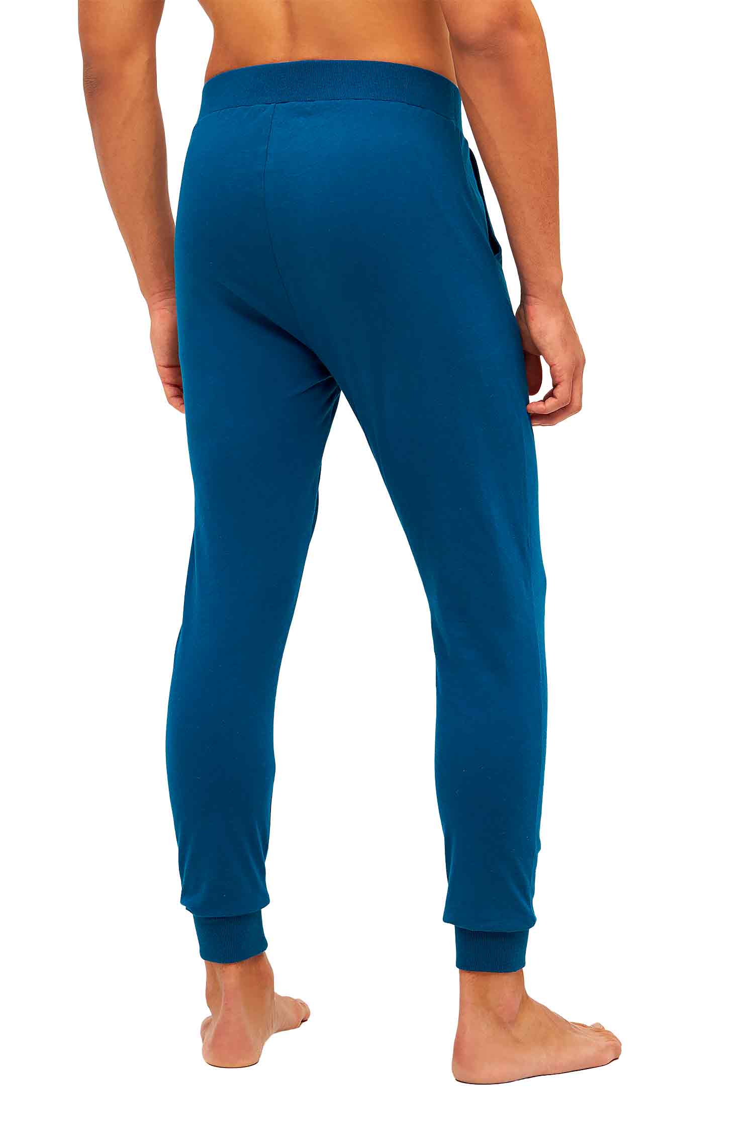 Alpaka Pyjama Herren Hose DREAMLINE aus Alpaka-Baumwoll-Mix-midnight blue