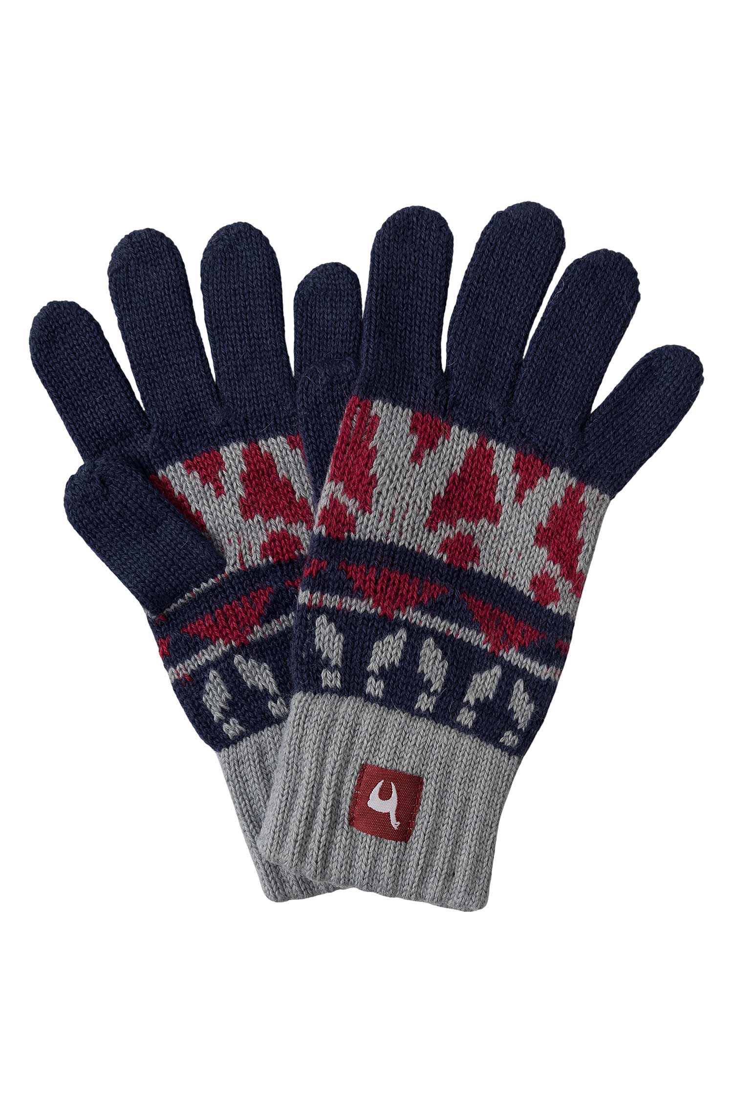 Alpaka Fingerhandschue ELI (Kinder 4-12 Jahre)-grau