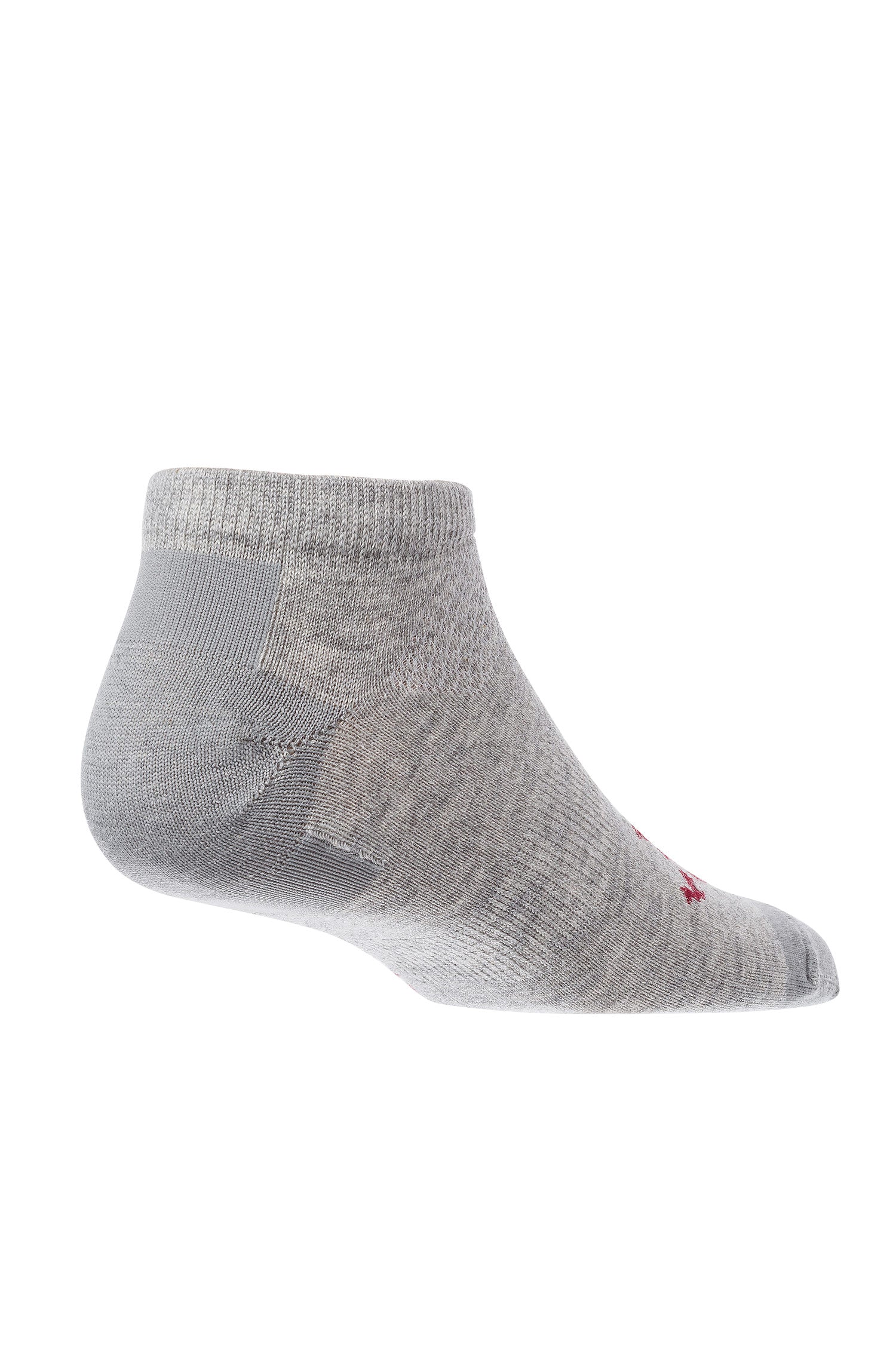 Alpaka SNEAKER-SOCKEN 6er Pack aus 70% Baby Alpaka & 25% Pima Baumwolle-silbergrau