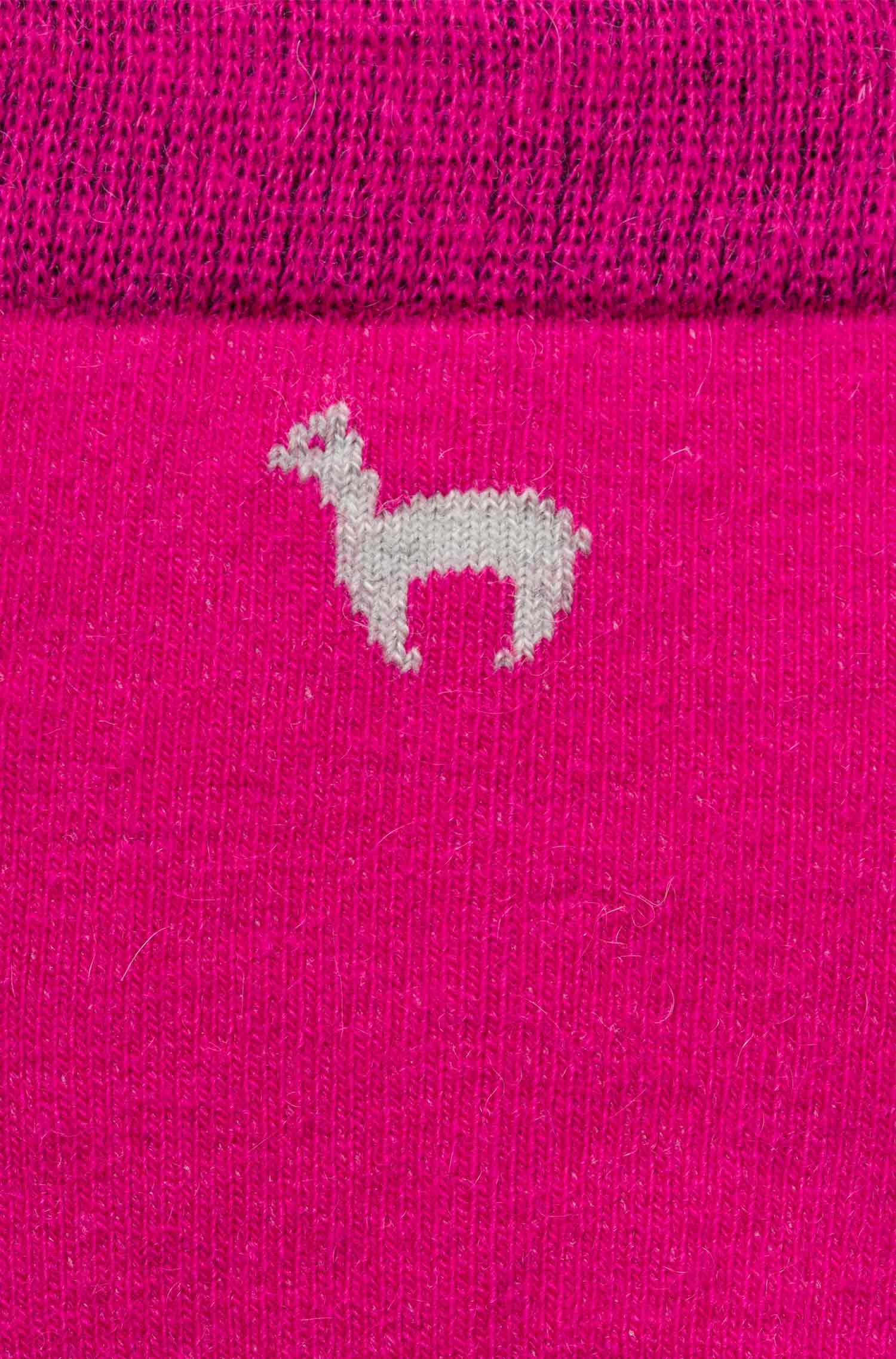 6er-Pack Premium SPORT SNEAKER SOCKE in Naturfaser Qualität-fuchsia/orange