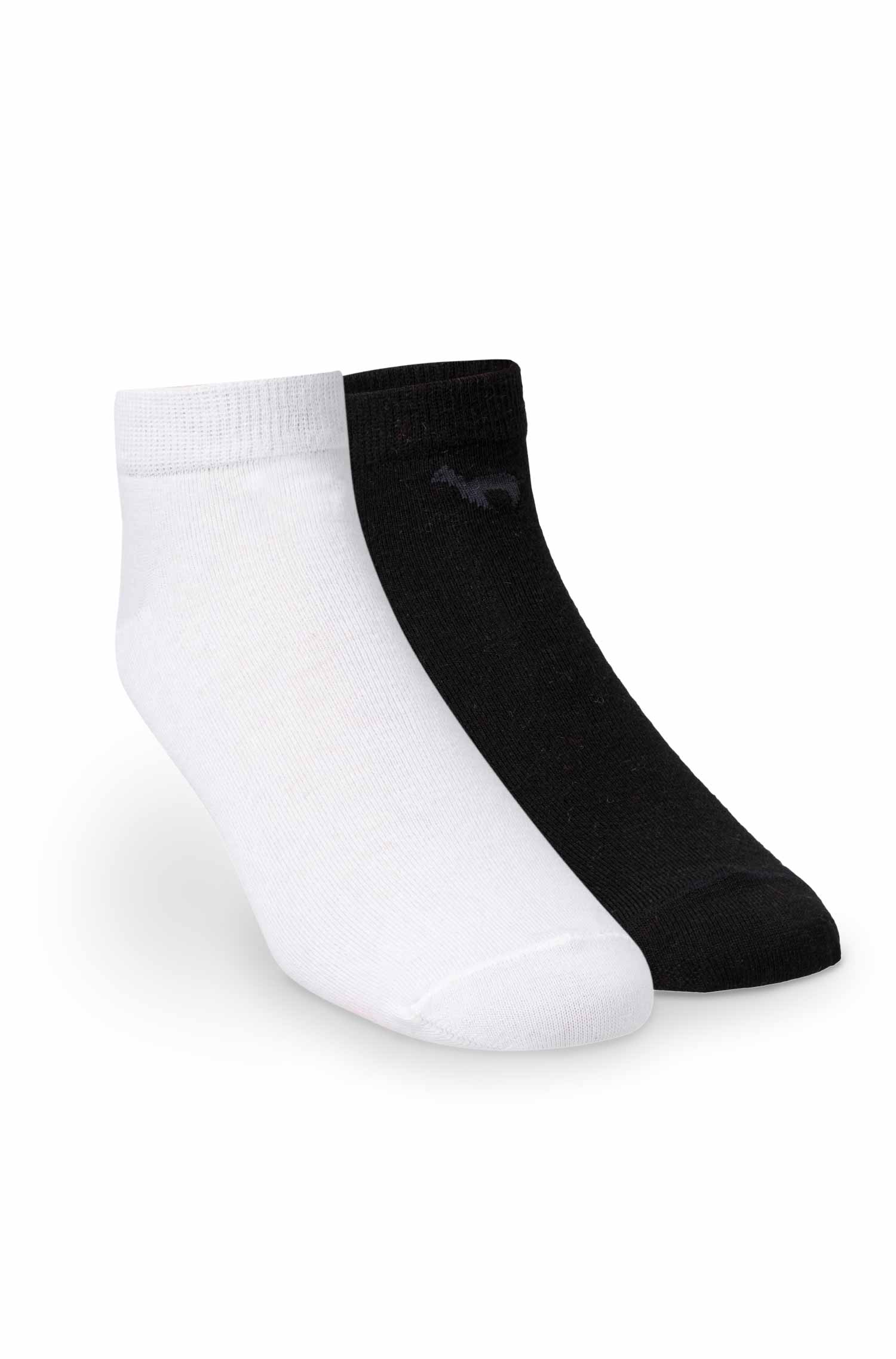 6er-Pack Premium SNEAKER SOCKE UNI in Naturfaser Qualität-schwarz