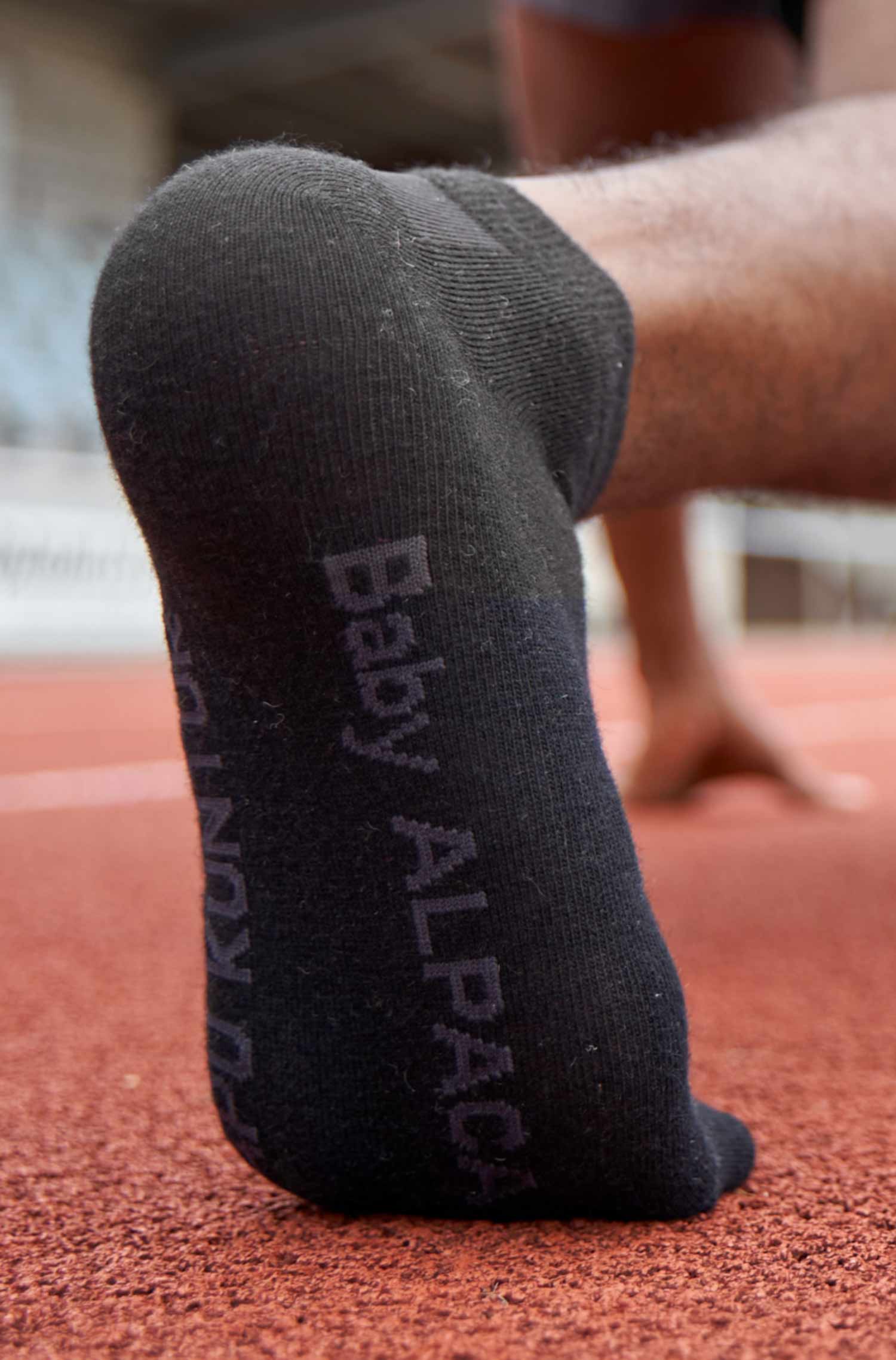 6er-Pack Premium SNEAKER SOCKE UNI in Naturfaser Qualität-schwarz