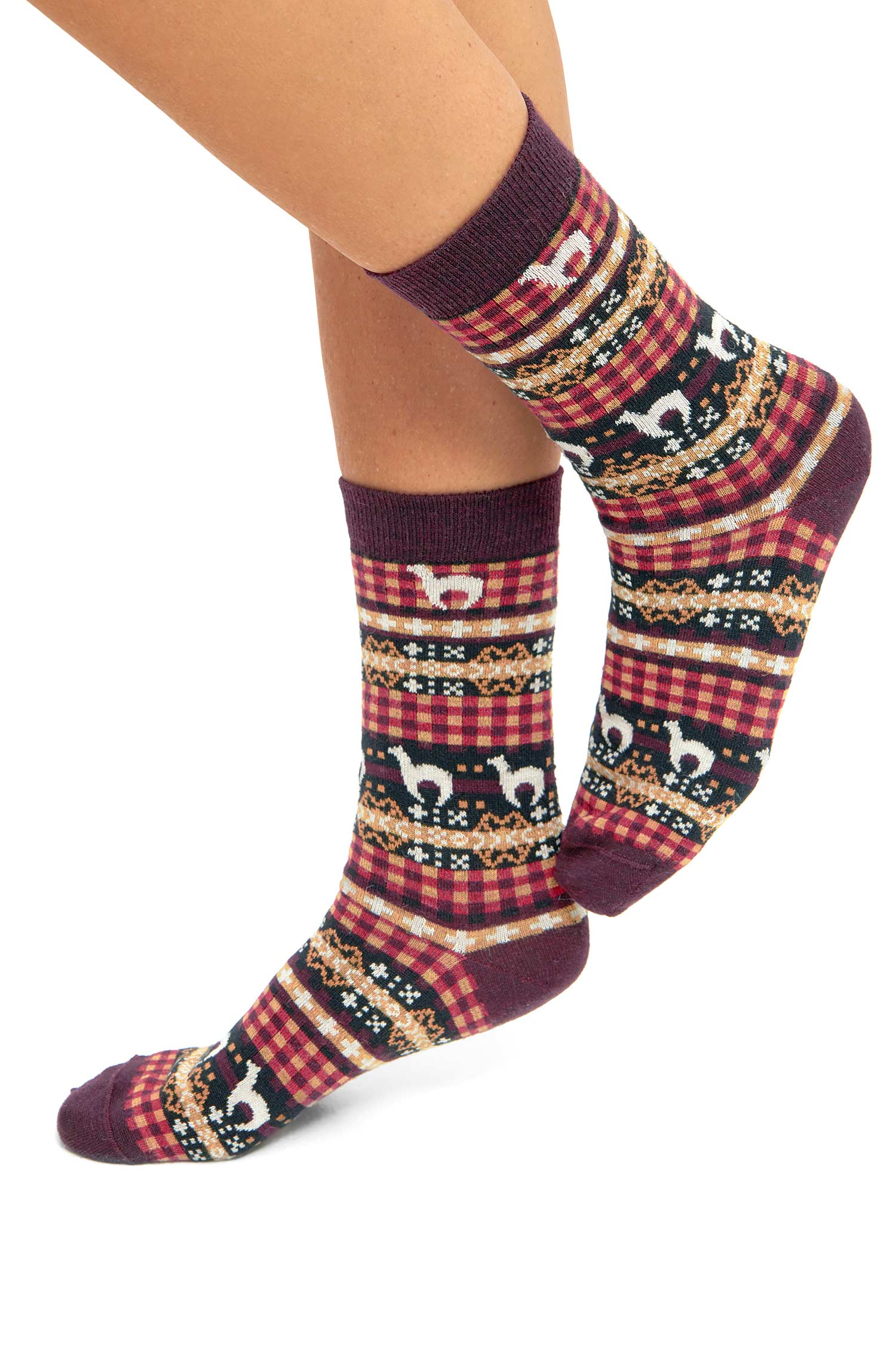 Baby Alpaka Premium Socken CANDELA - 6er-Pack aus Alpaka-Baumwoll-Mix-candela