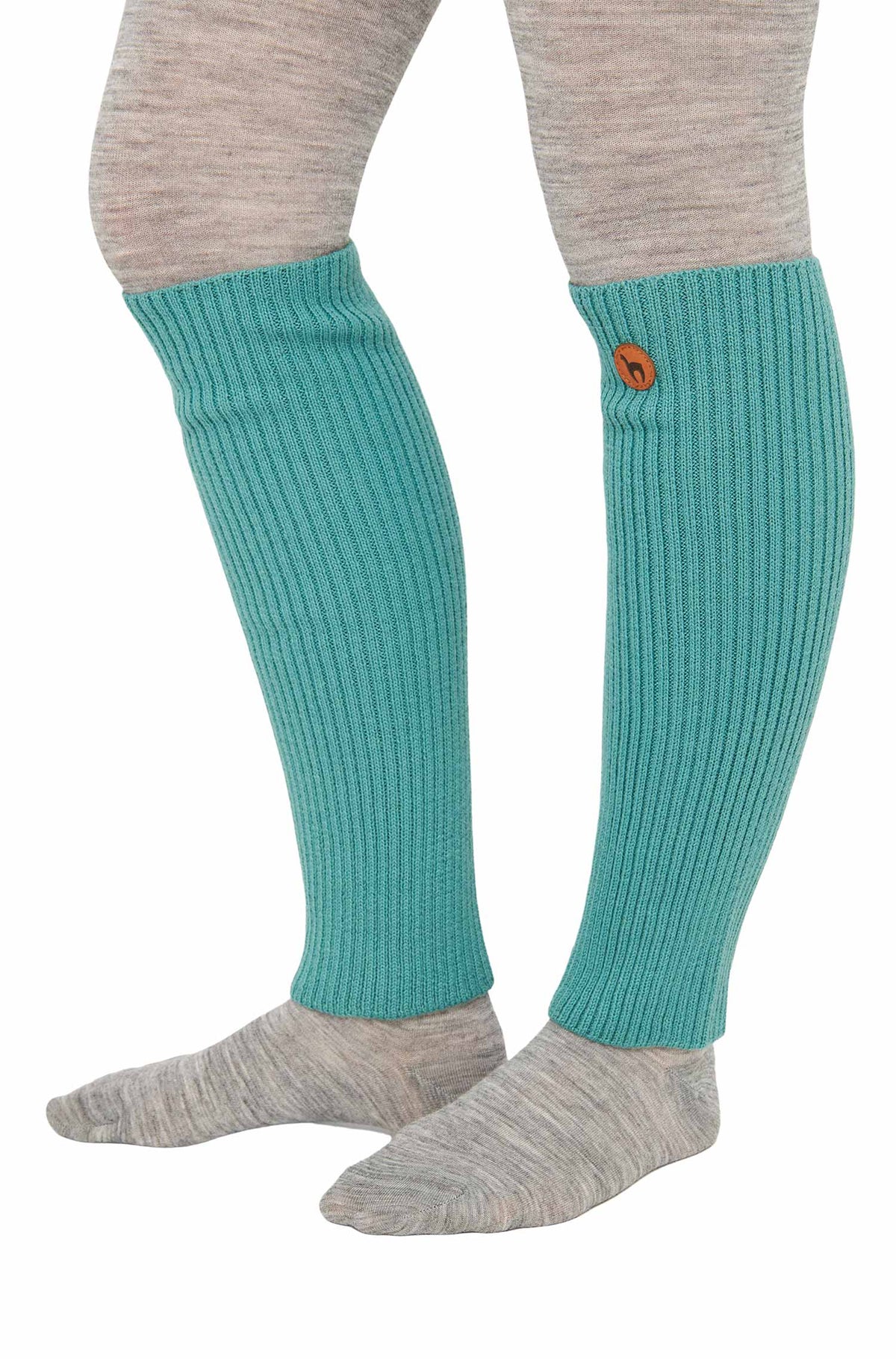 Alpaka Beinstulpen RIPP-mint