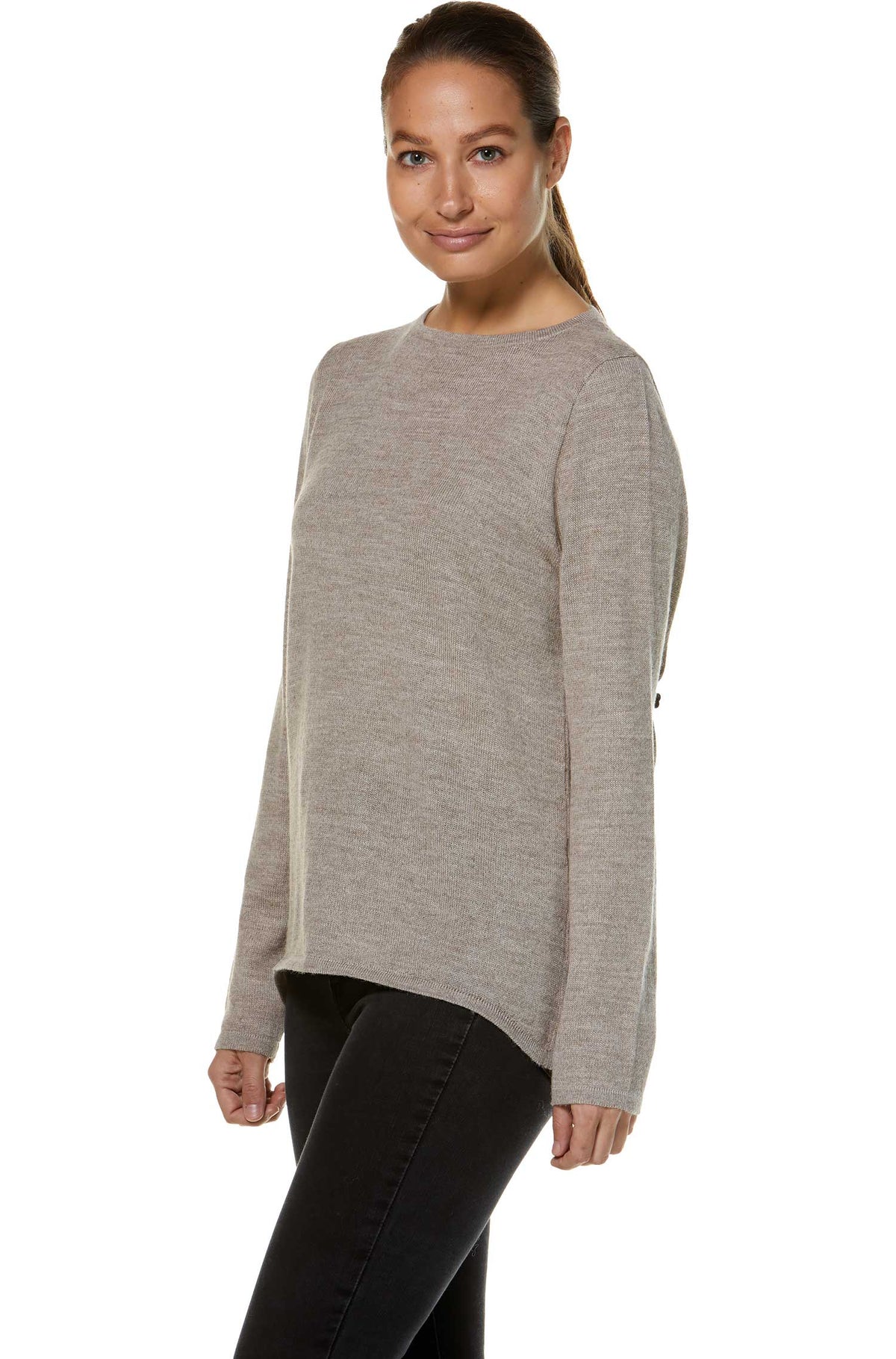 Alpaka Pullover UNI-sand
