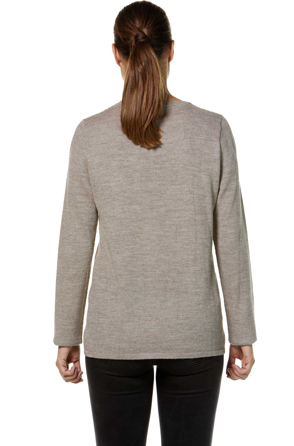 Alpaka Pullover UNI-sand
