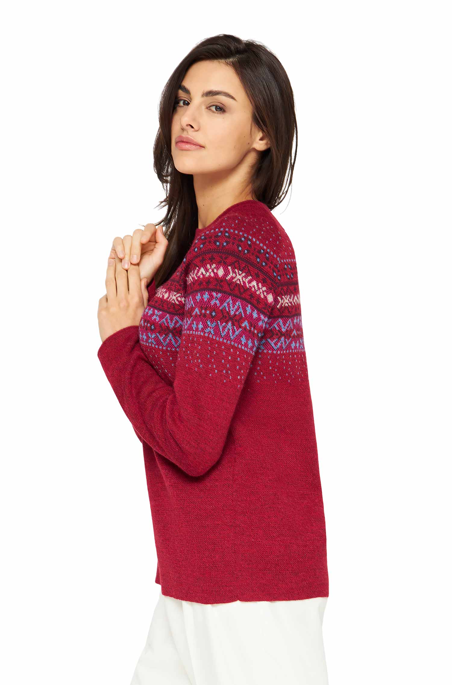 Alpaka Pullover PUKA aus 100% Baby Alpaka-puka