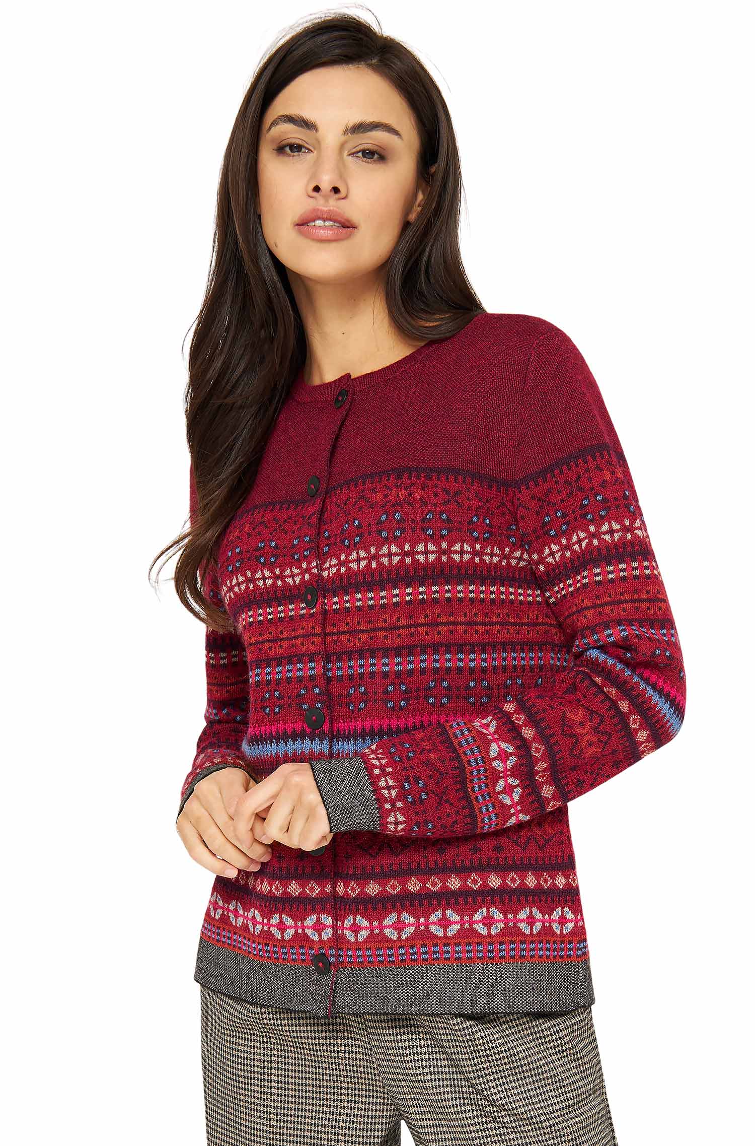 Alpaka Cardigan PUKA aus 100% Baby Alpaka-puka