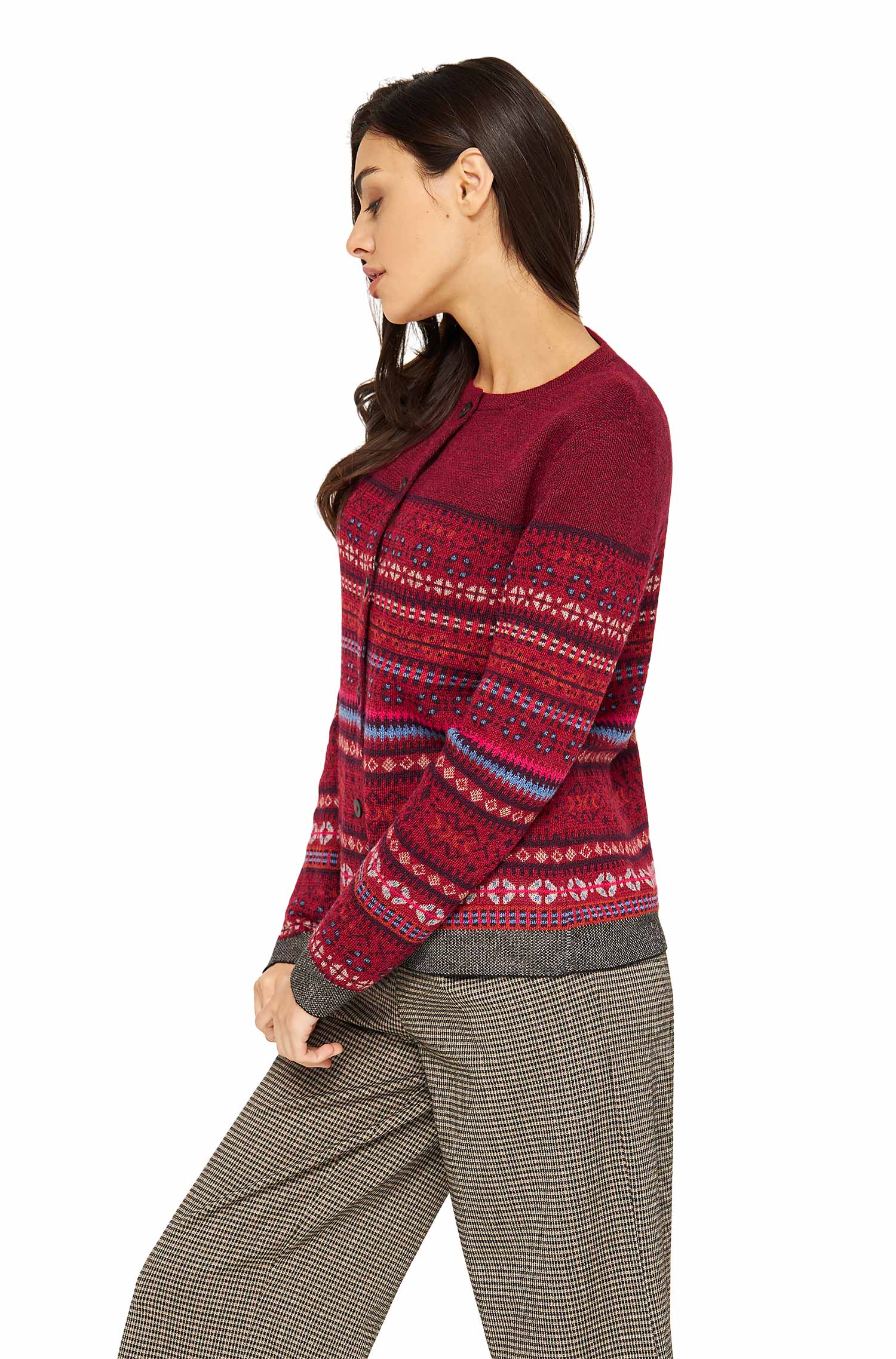 Alpaka Cardigan PUKA aus 100% Baby Alpaka-puka