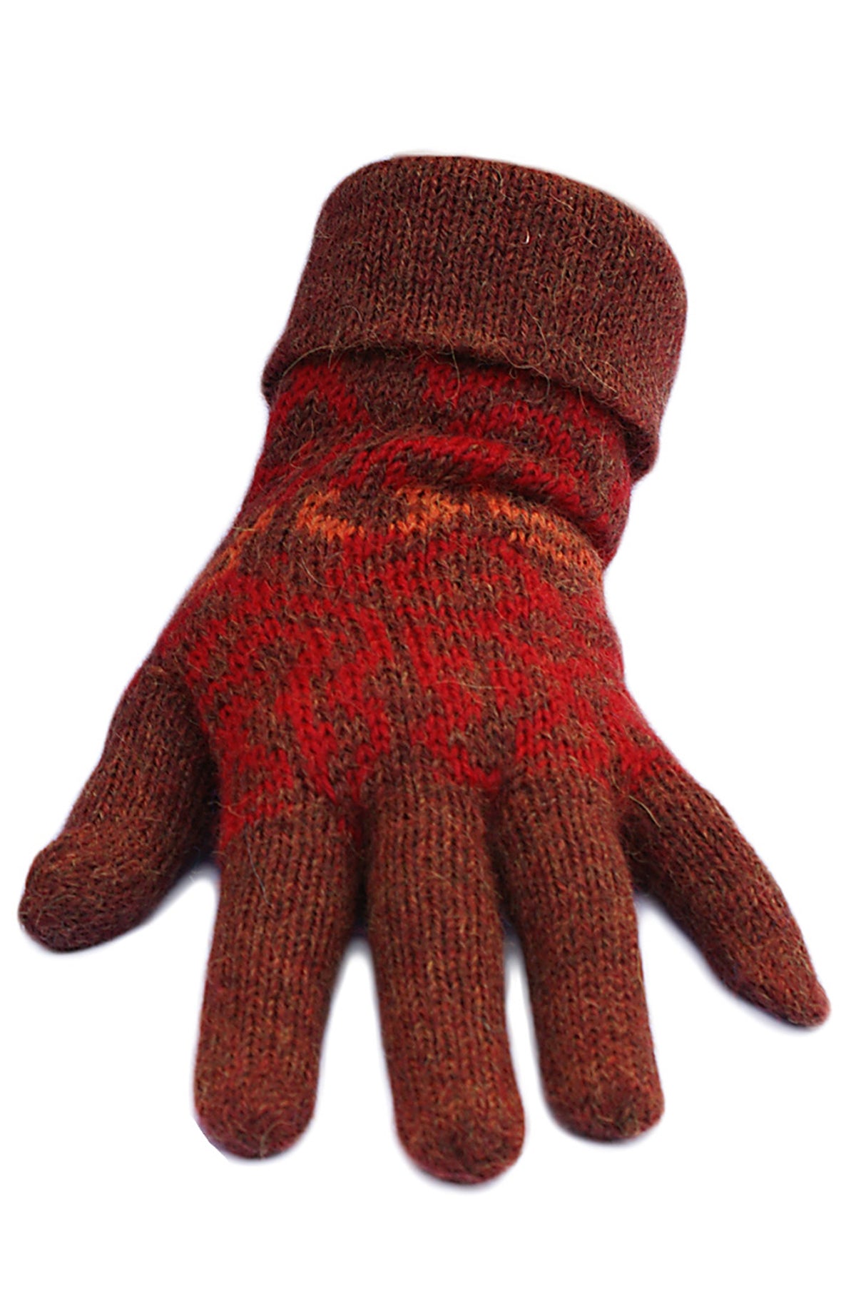Alpaka Handschuhe CHIMU-rot