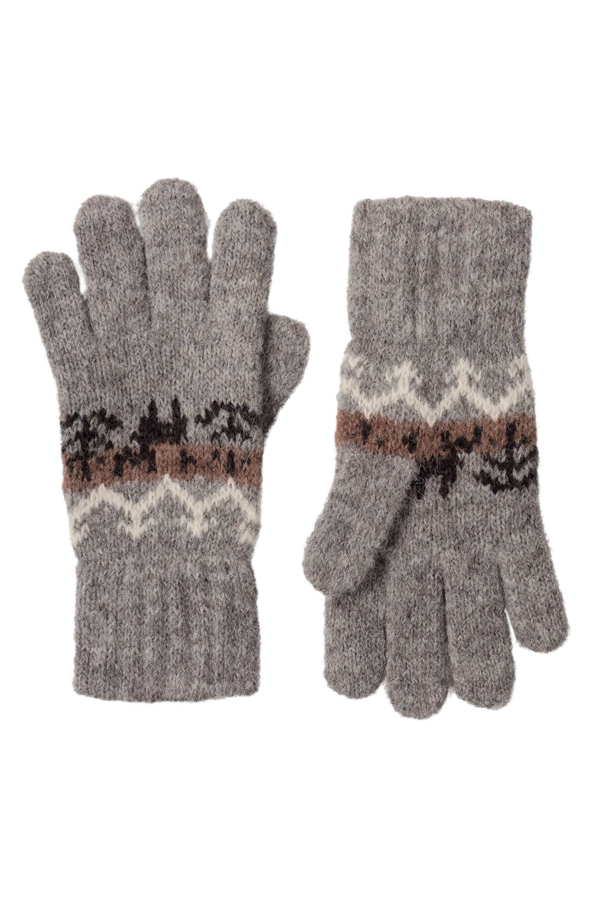 Kinder Handschuhe NATURA, wendbar | 4-12 Jahre-anthrazit