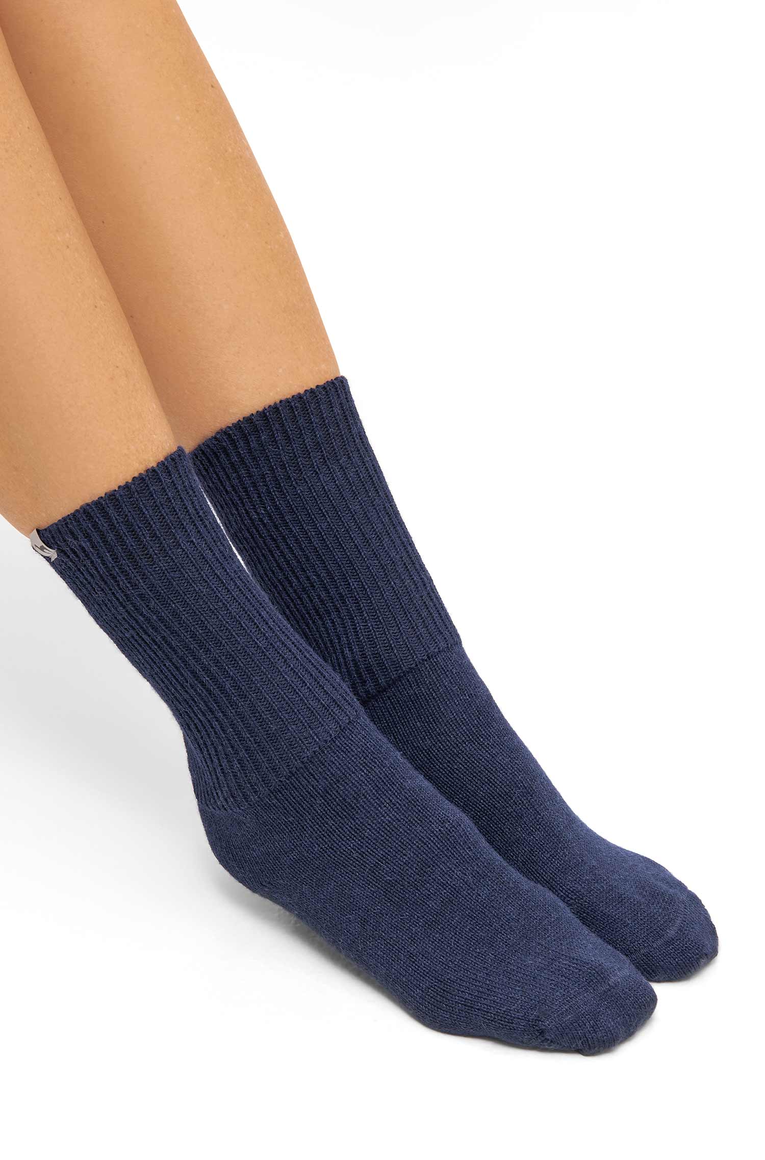Alpaka Socken SOFT | 6er-Pack-blau