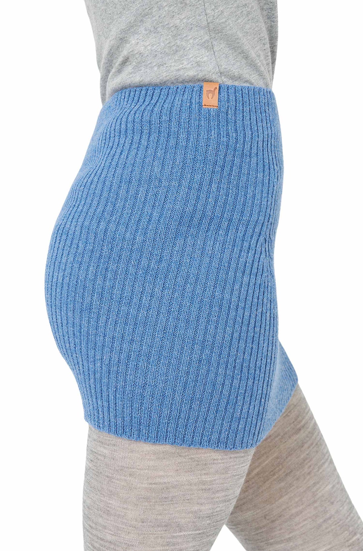 Nierenwärmer RIPP aus 100% Baby Alpaka-sky blue