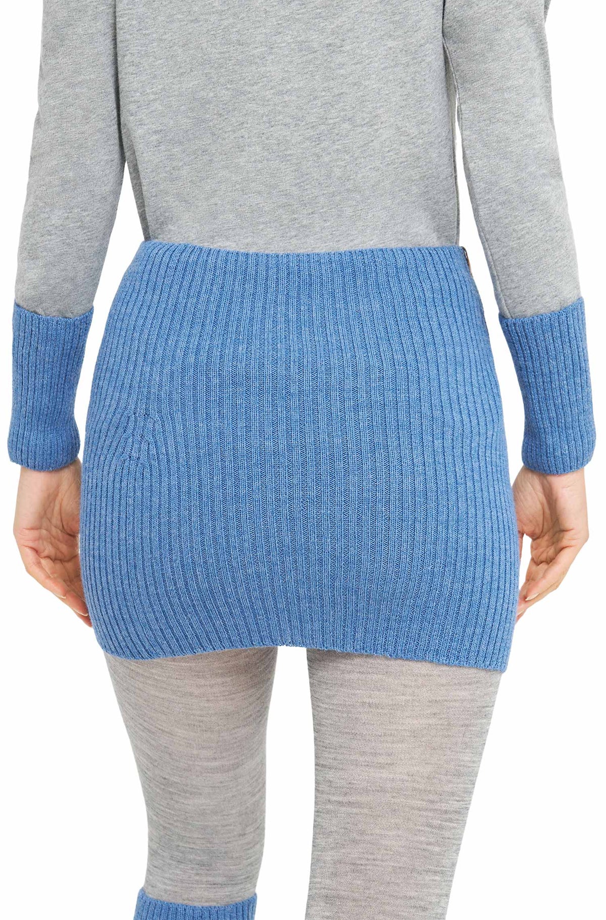 Nierenwärmer RIPP aus 100% Baby Alpaka-sky blue