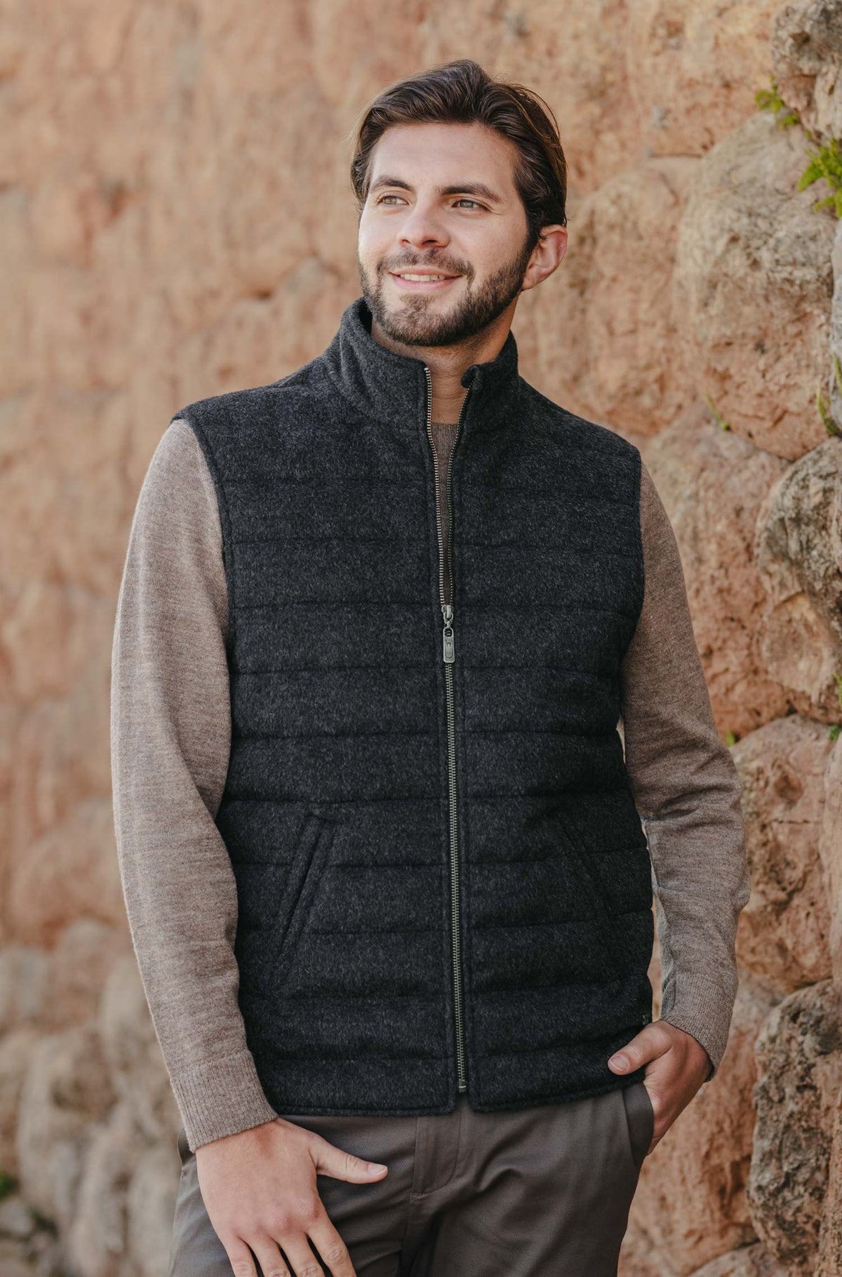 Alpaca Vest ANTONIO