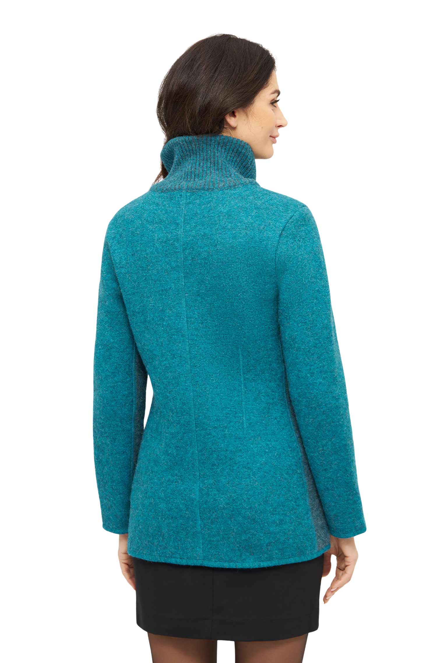 Alpaka Jacke GORKY-türkis