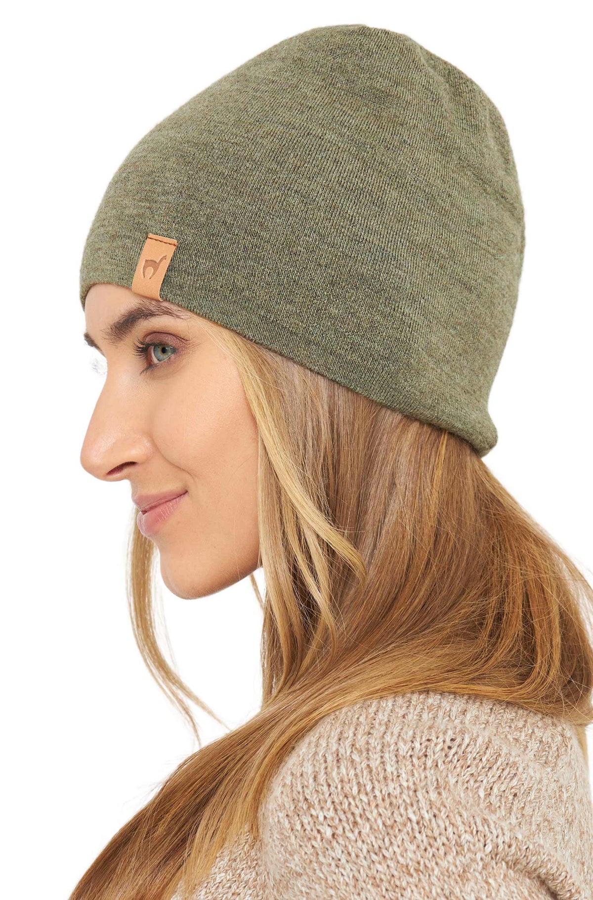 Alpaka Mütze ROYAL ALPACA SPORT-khaki