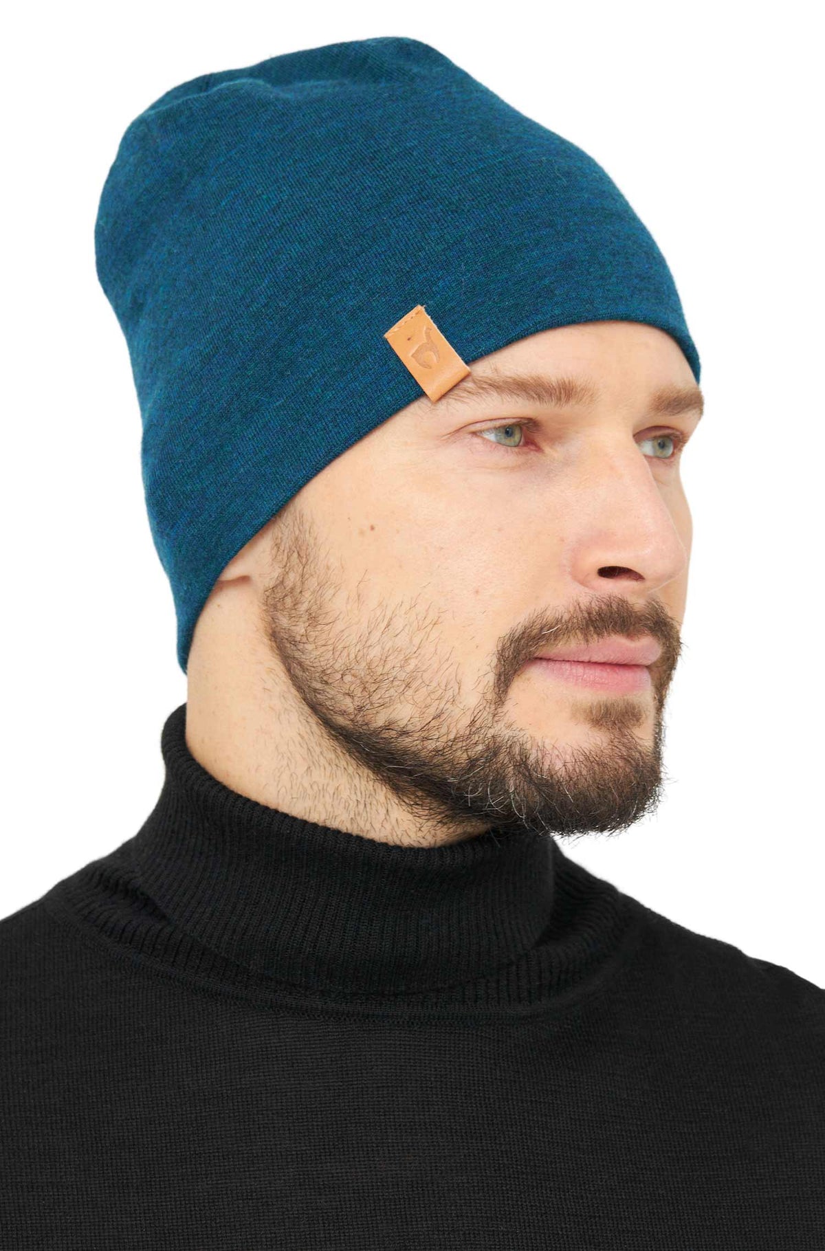 Alpaka Mütze ROYAL ALPACA SPORT-petrol