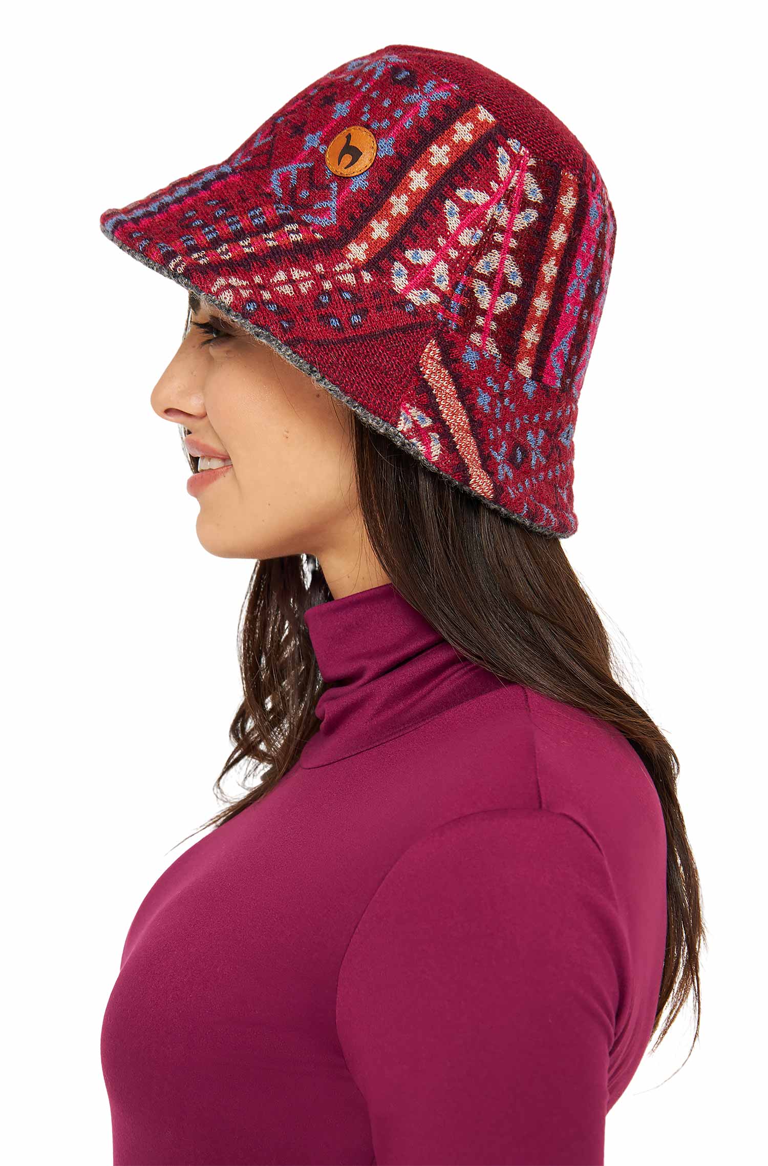 Alpaka Bucket Hat PUKA wendbar-puka