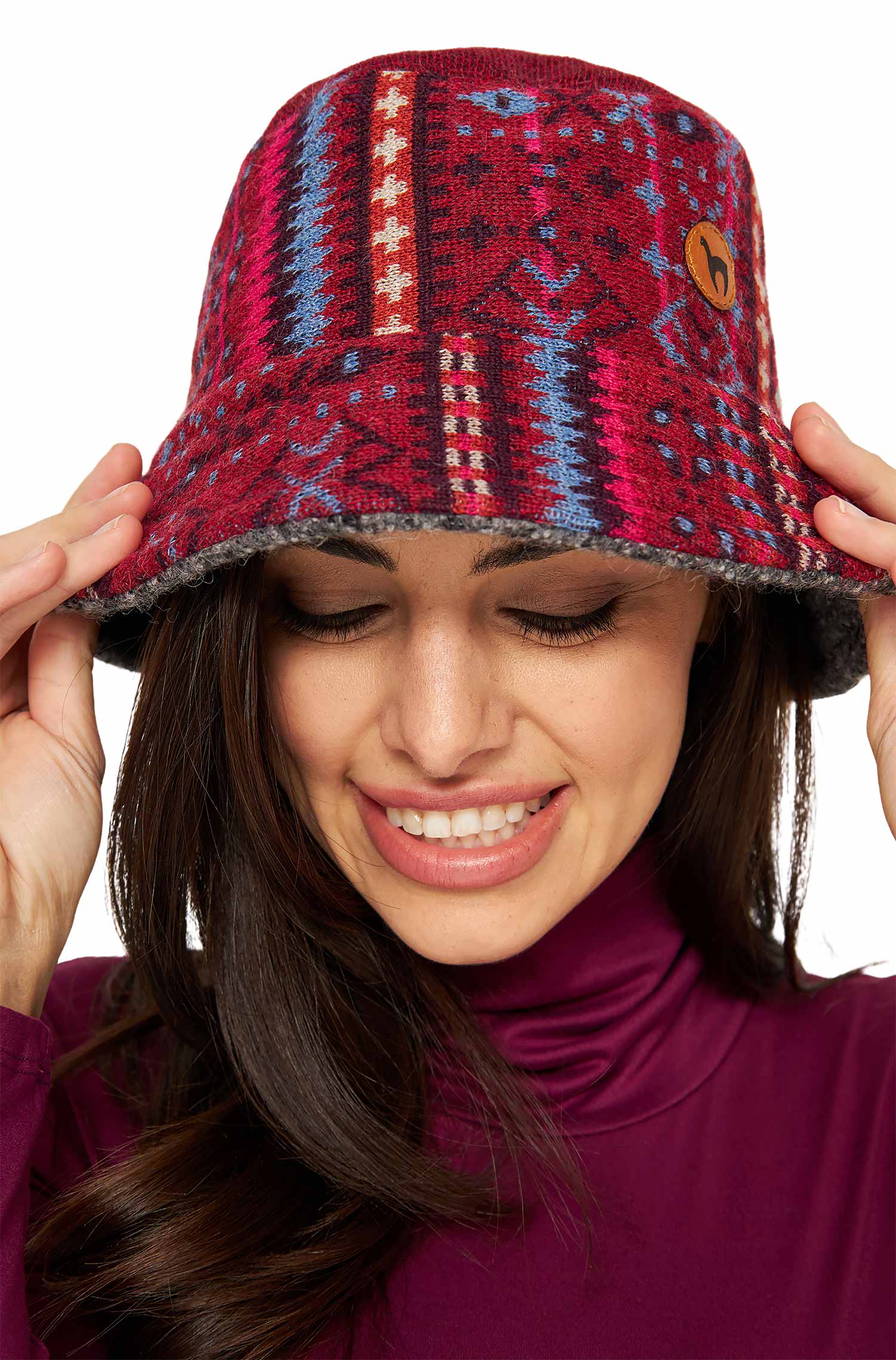 Alpaka Bucket Hat PUKA wendbar-puka