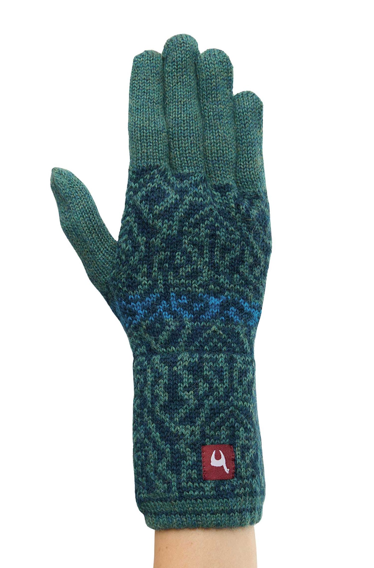 Alpaka Handschuhe CHIMU-türkis