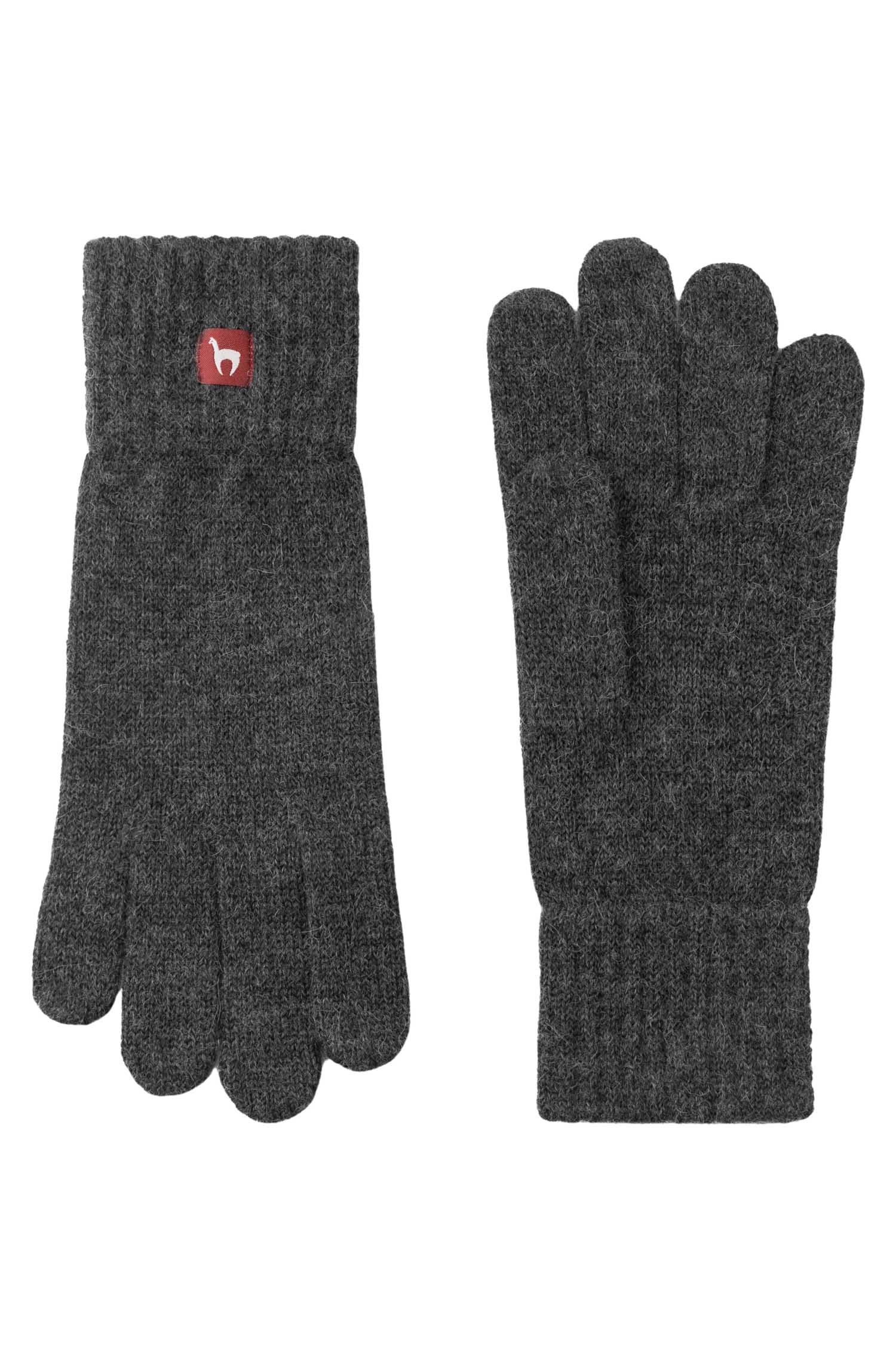 Alpaka Handschuhe UNI-anthrazit