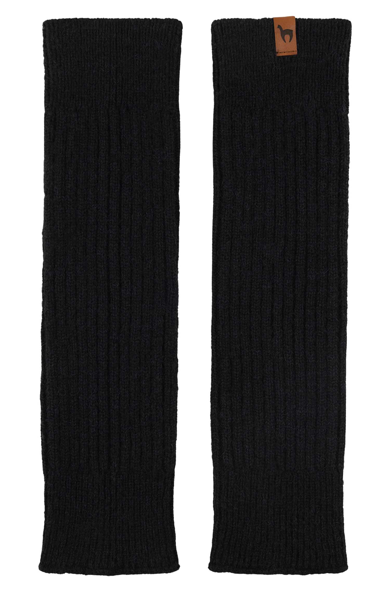 Alpaka Beinstulpen PACA-schwarz