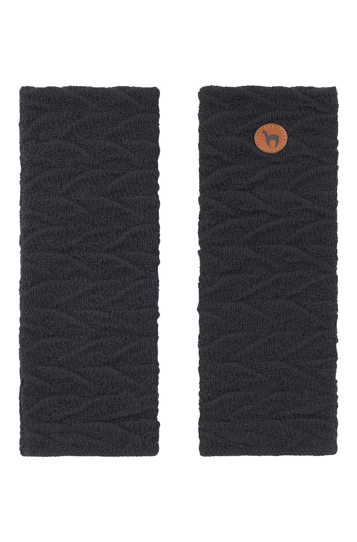 Alpaka Armstulpen BIESEN-schwarz