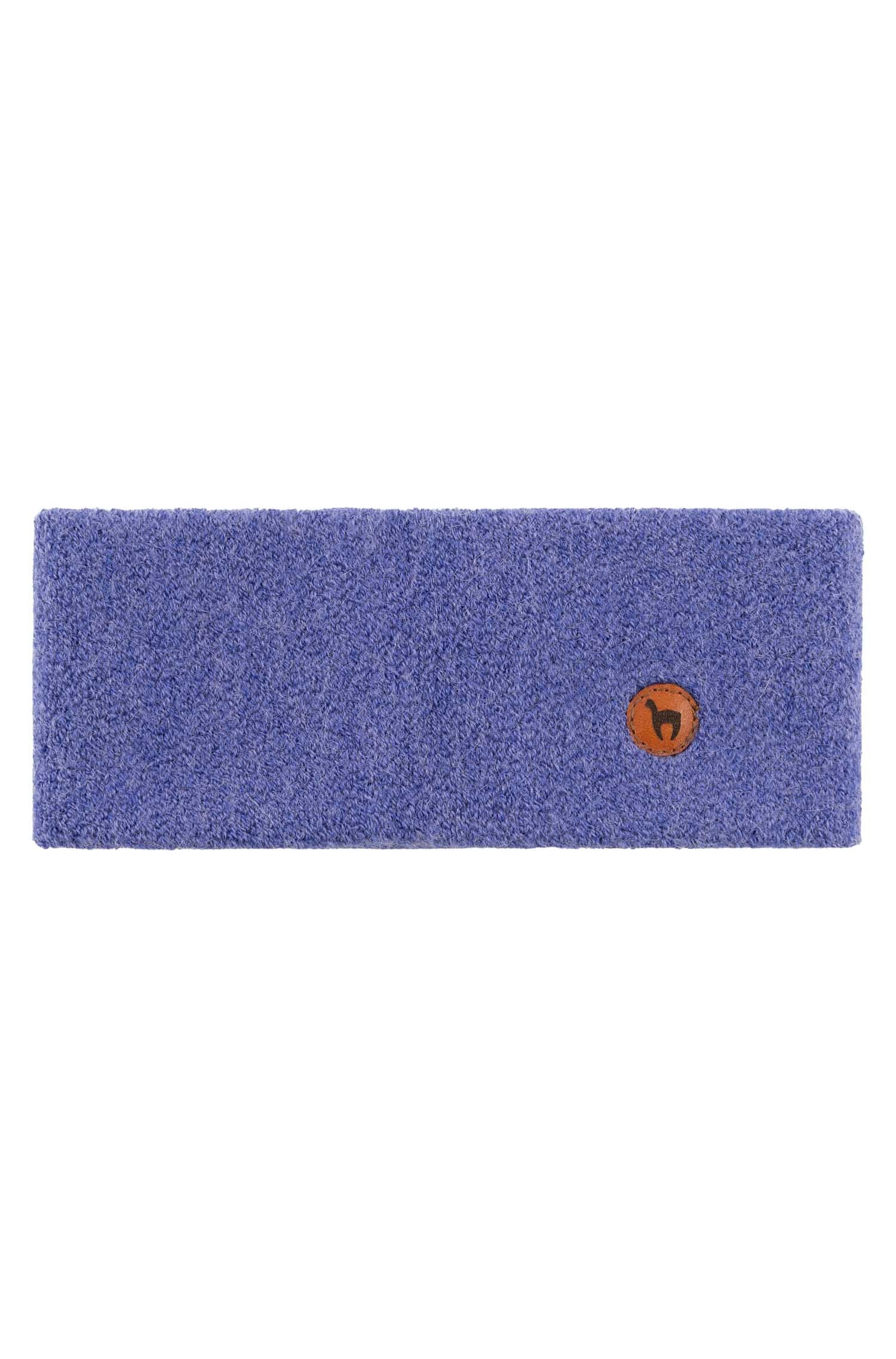 Alpaka Stirnband STRETCH Original-kornblume