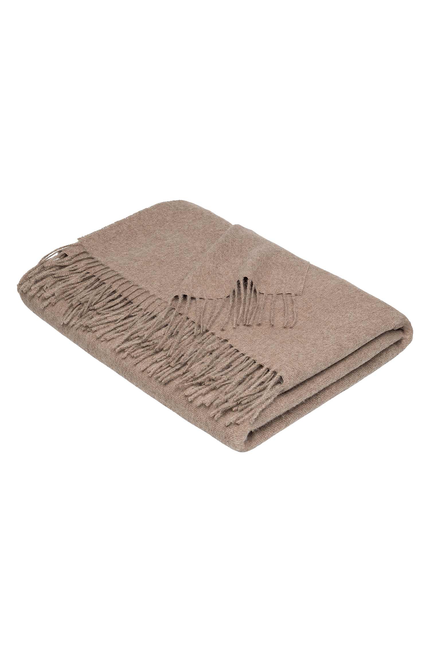 Alpaka Decke UNI-sand