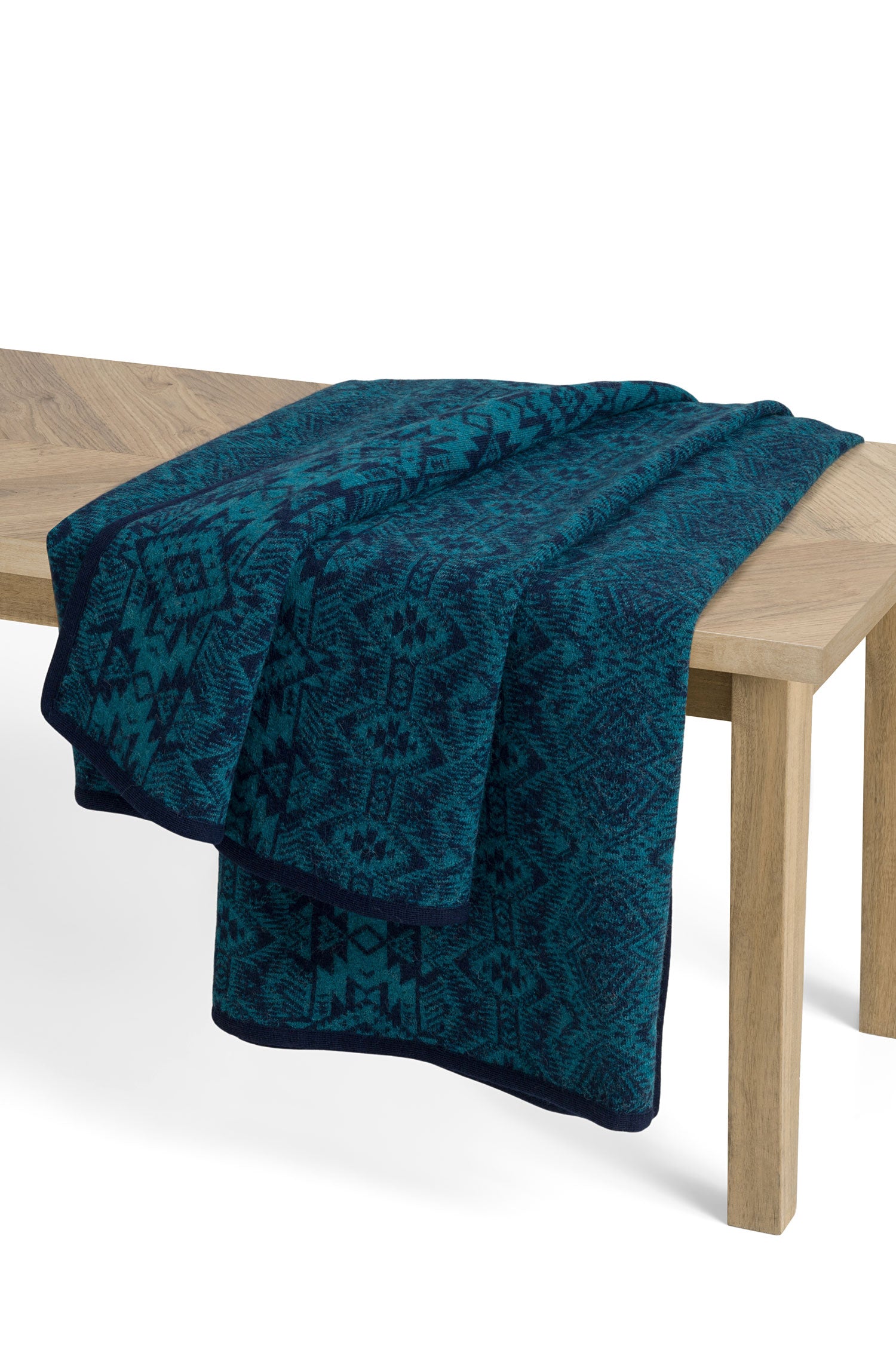 Alpaka Decke AIANA-petrol