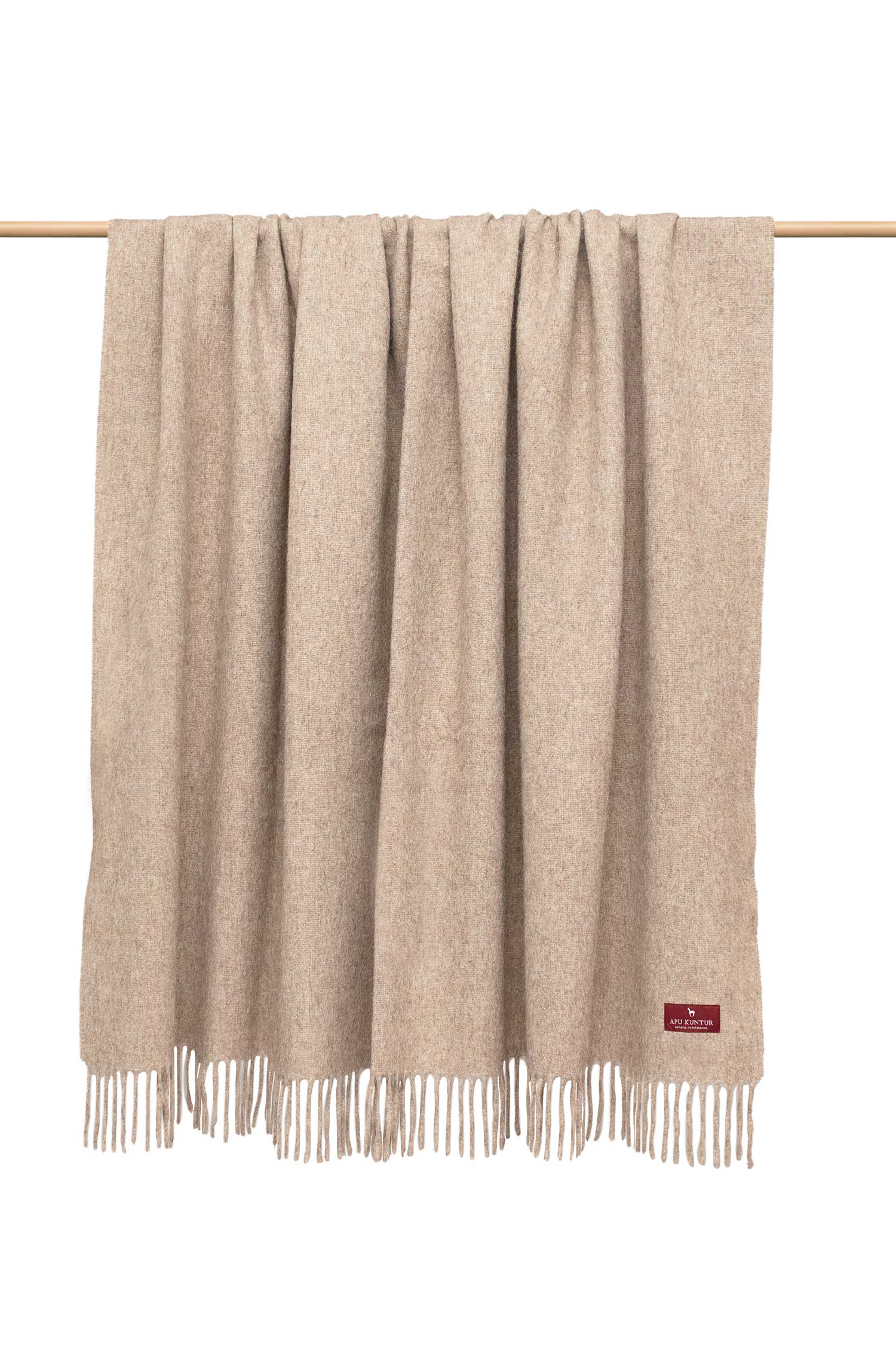 Alpaka Decke CABANA-beige