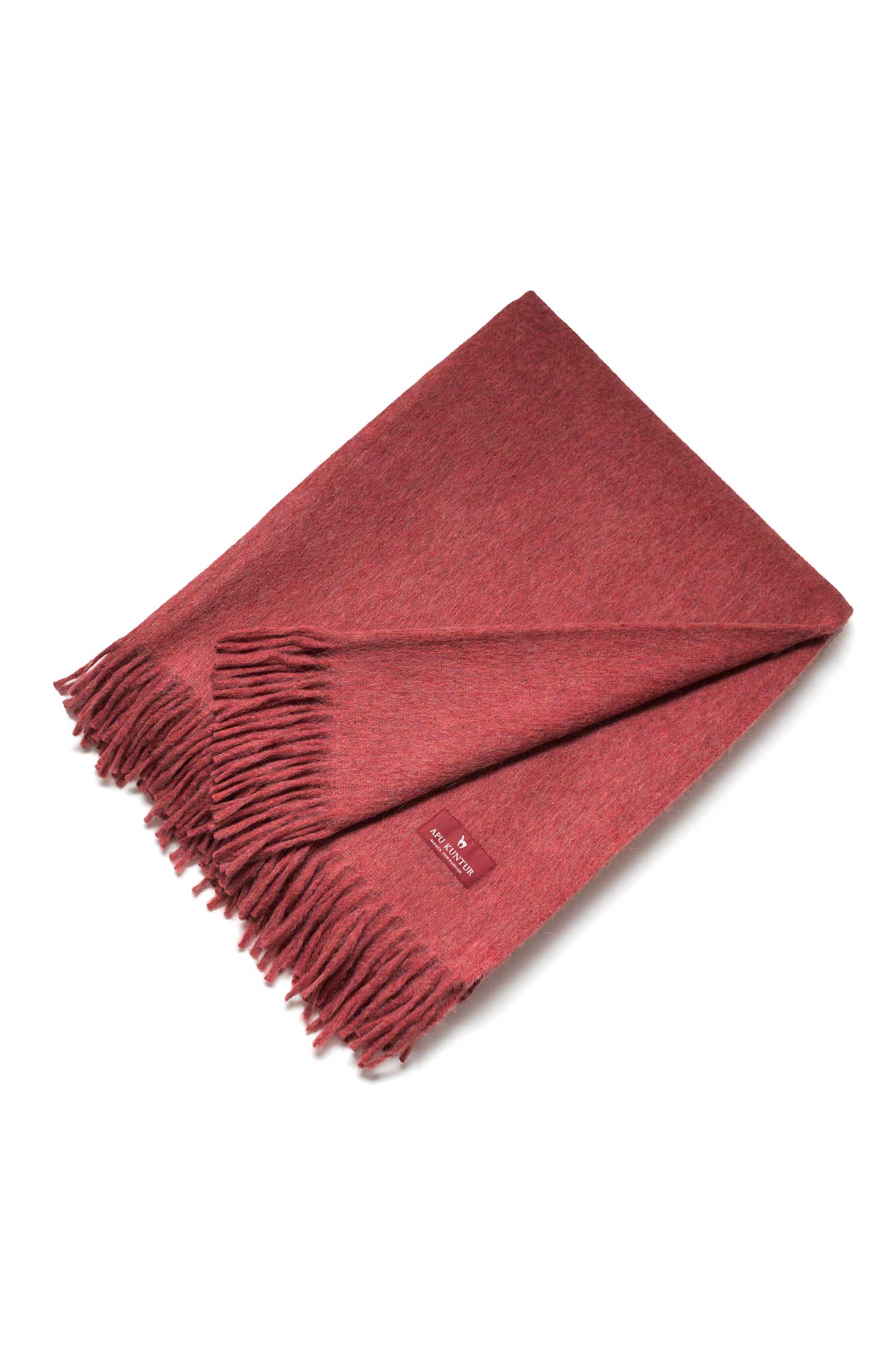 Alpaka Decke CABANA-lachs