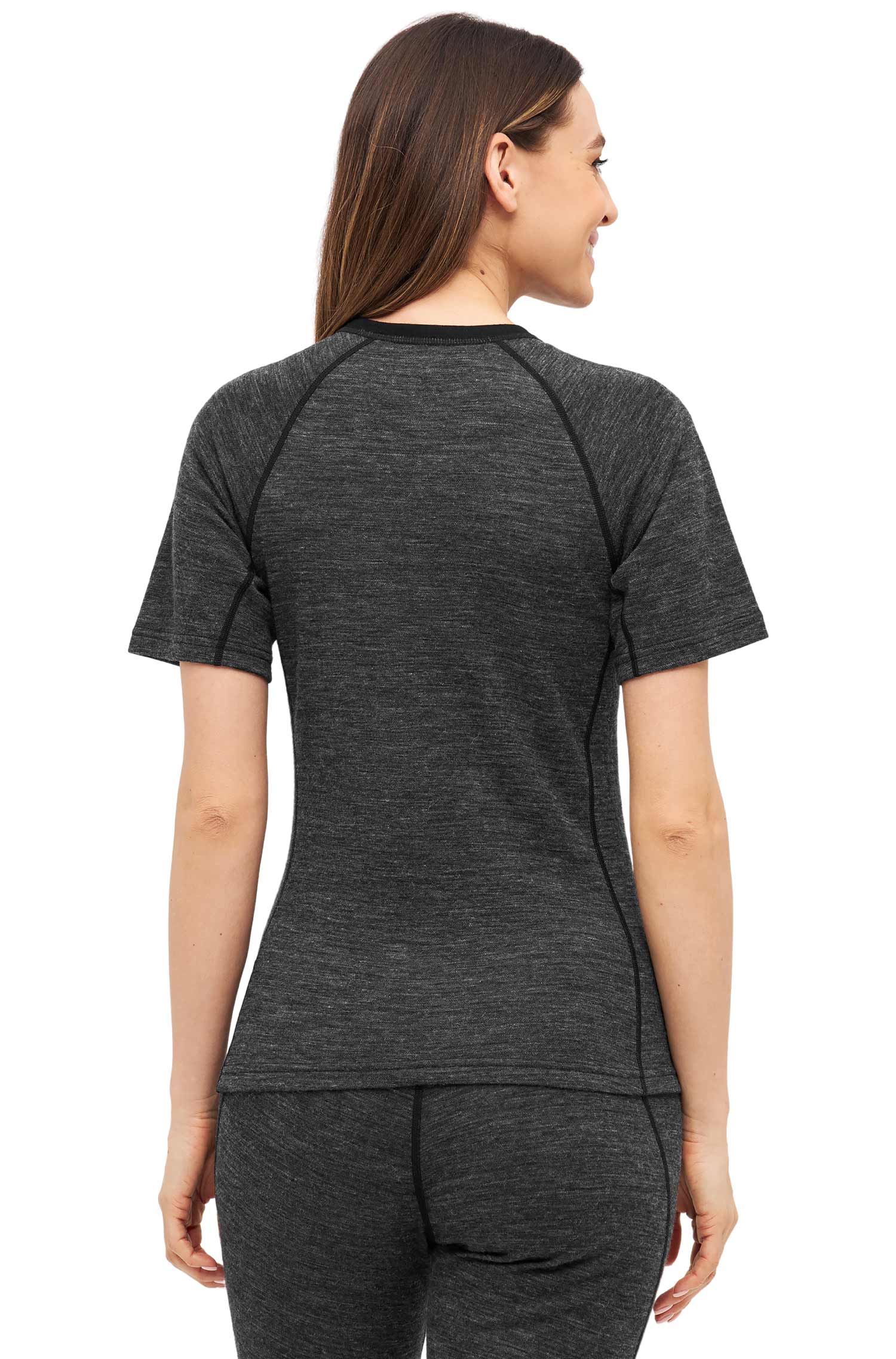 Alpaka Shirt THERMO-anthrazit