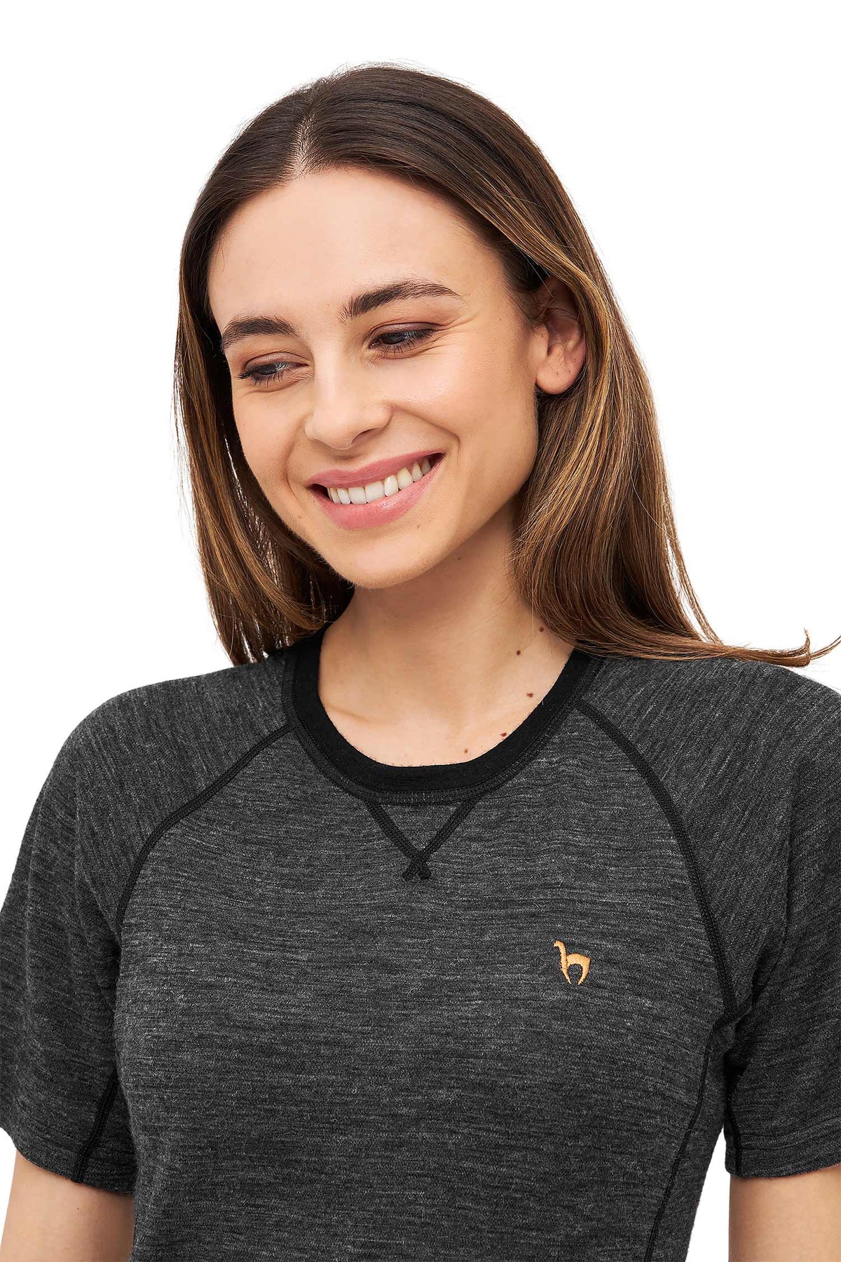 Alpaka Shirt THERMO-anthrazit
