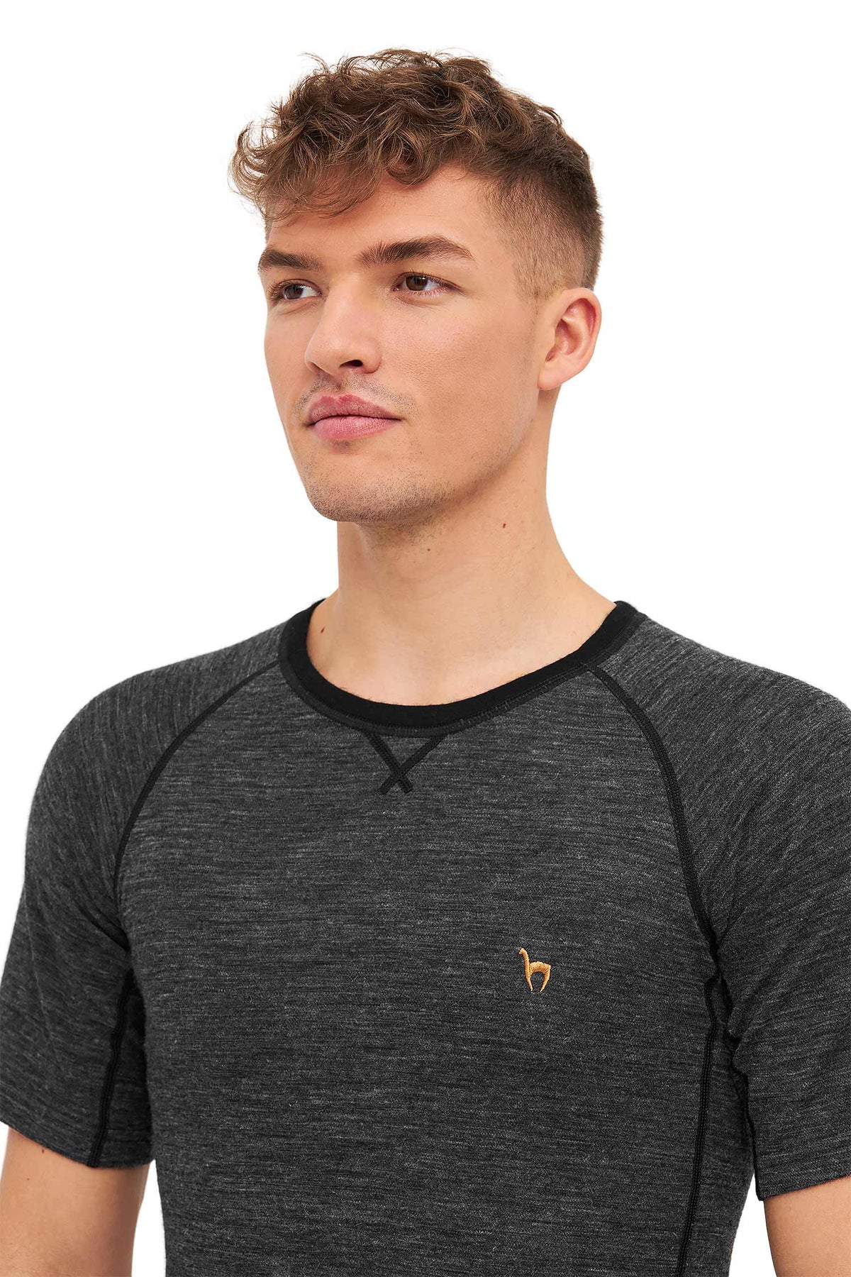 Alpaka Shirt THERMO-anthrazit