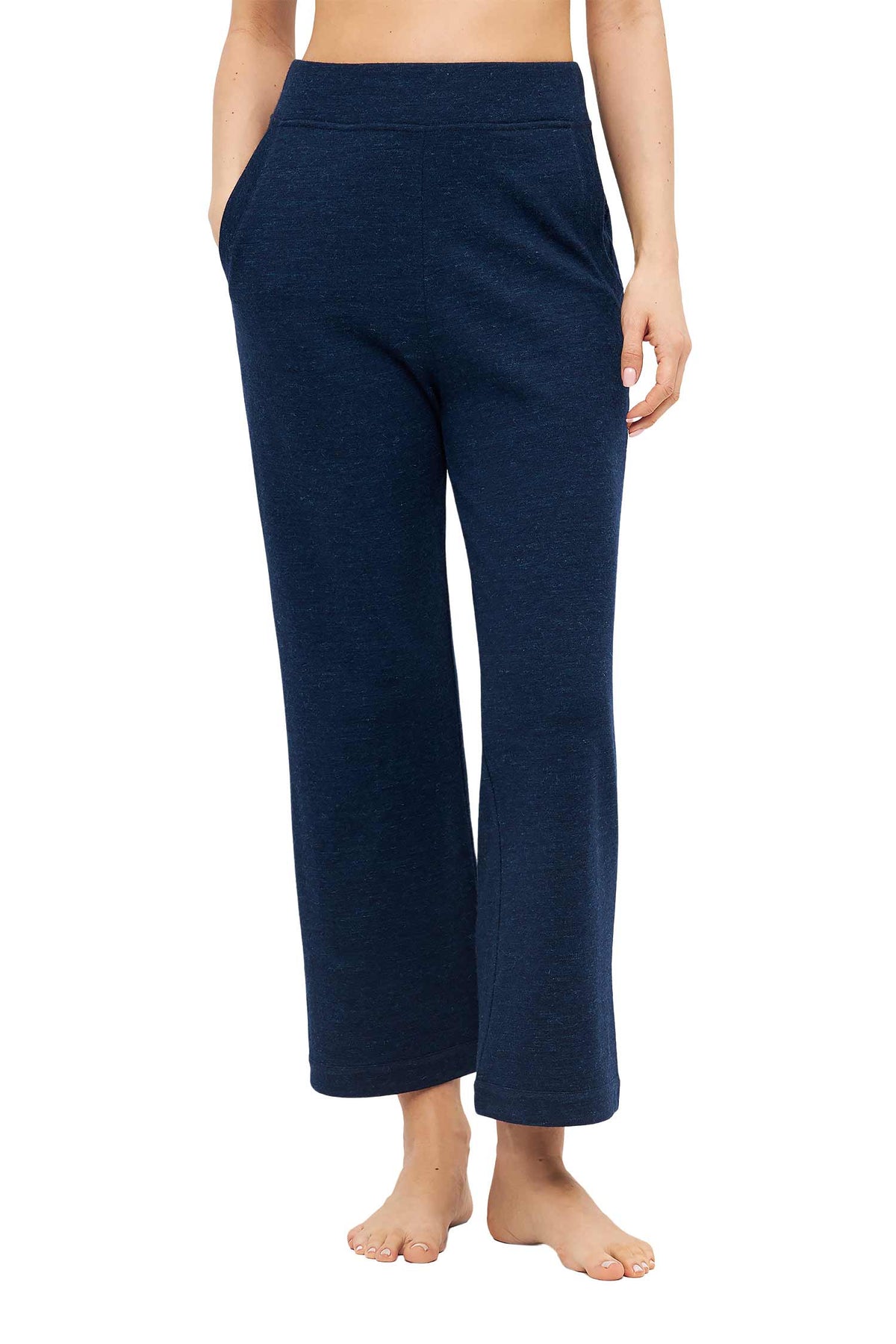 Alpaka Lounge Hose THERMO-navy